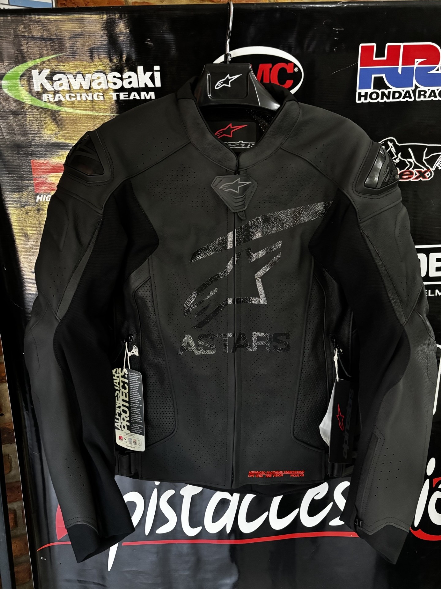 CAMPERA DE CUERO GP PLUS R V4 AIRFLOW ALPINESTAR HOMBRE - Imagen 10