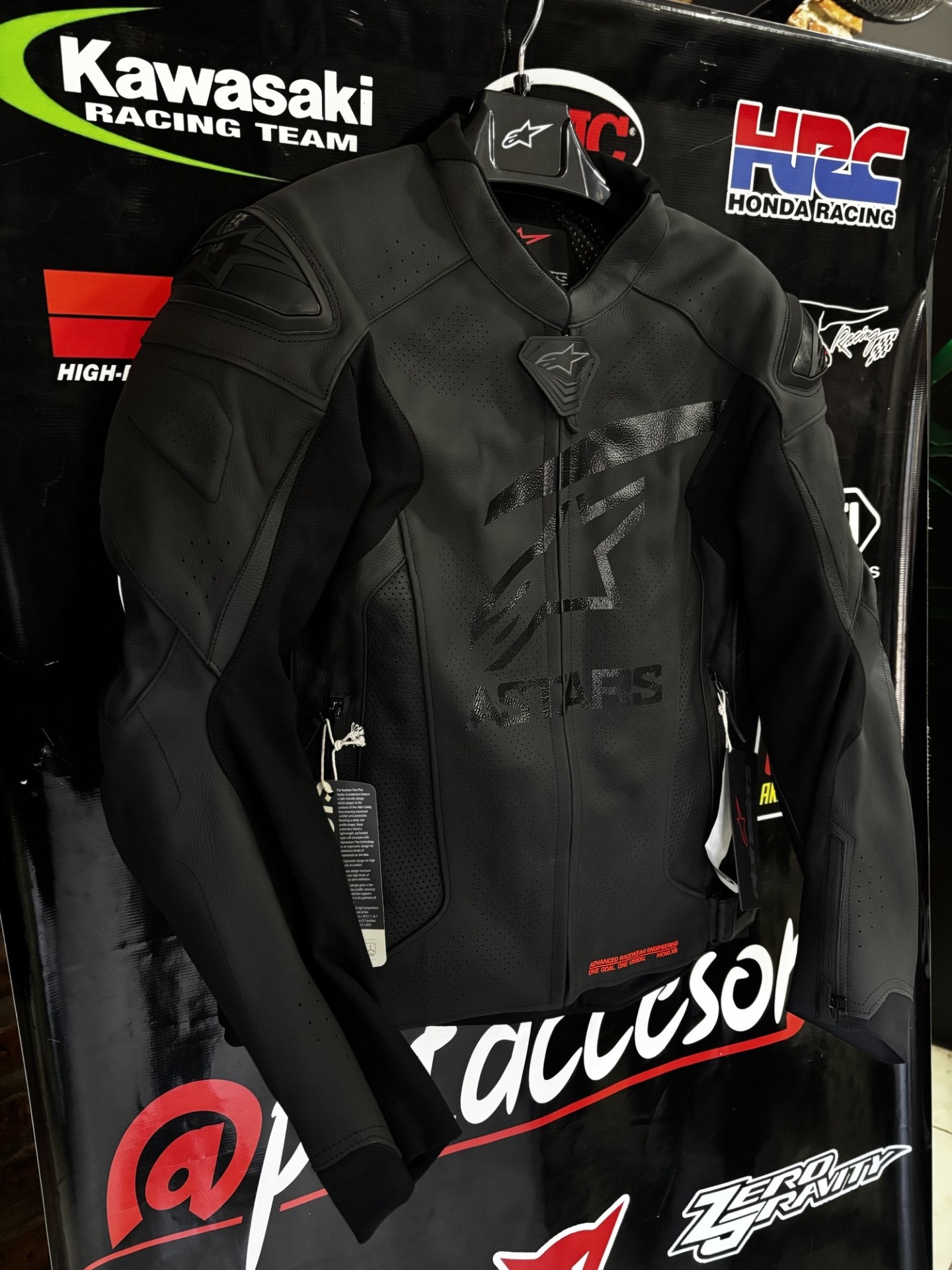 CAMPERA DE CUERO GP PLUS R V4 AIRFLOW ALPINESTAR HOMBRE - Imagen 11