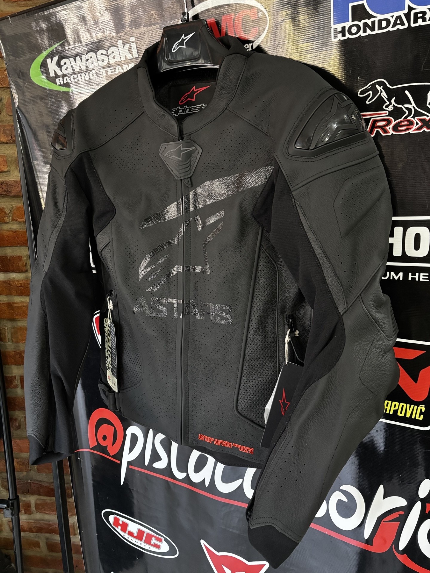 CAMPERA DE CUERO GP PLUS R V4 AIRFLOW ALPINESTAR HOMBRE - Imagen 12