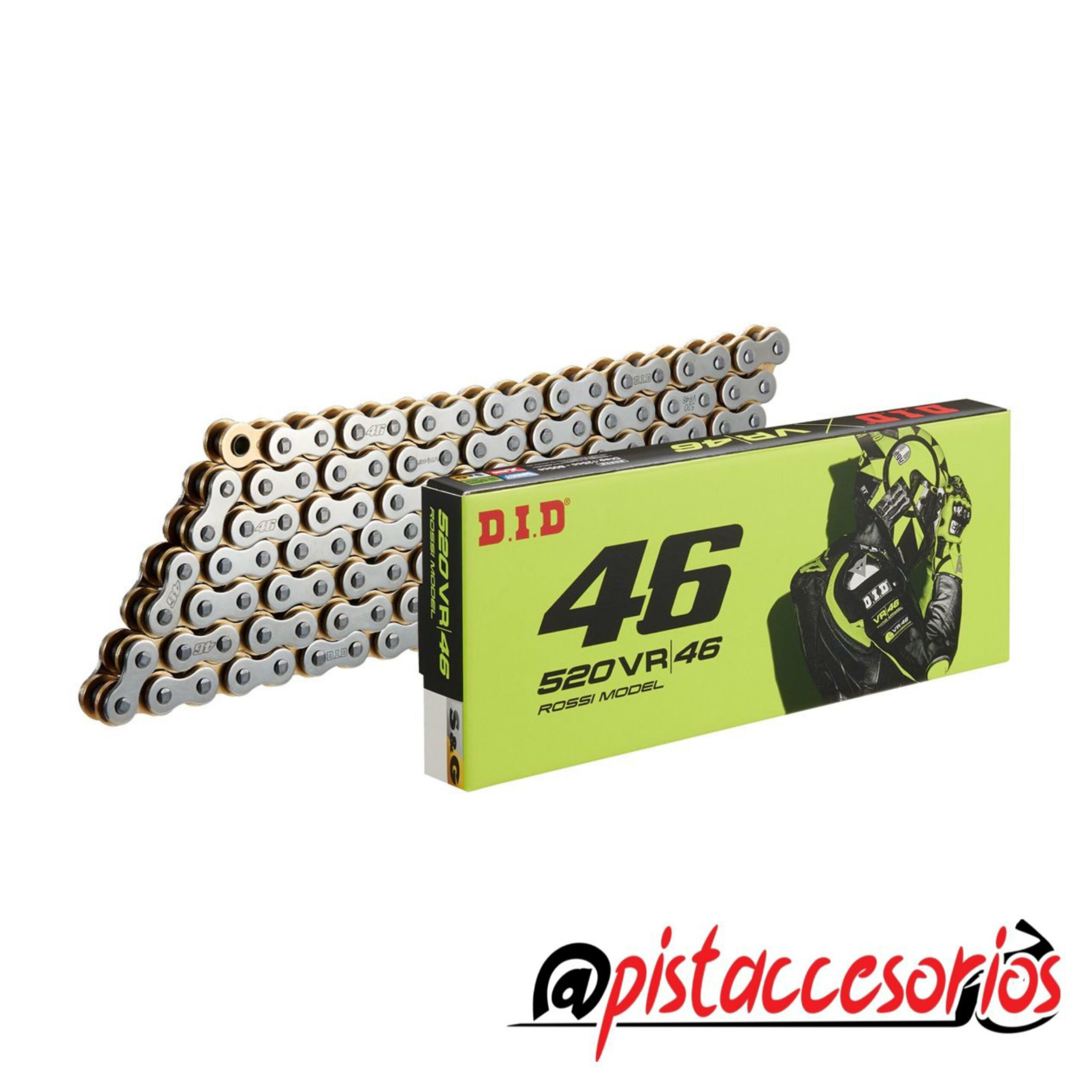 CADENA DE TRANSMISIÓN DID 520 VR46
