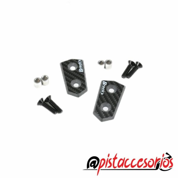 JUEGO DE TAPAS ESPEJO BMW S1000 2010-2019