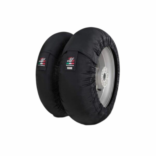 PAR DE MANTAS ELECTRICAS CAPIT SUPREMA SPINA NEGRAS TALLE M-XXL - Image 2