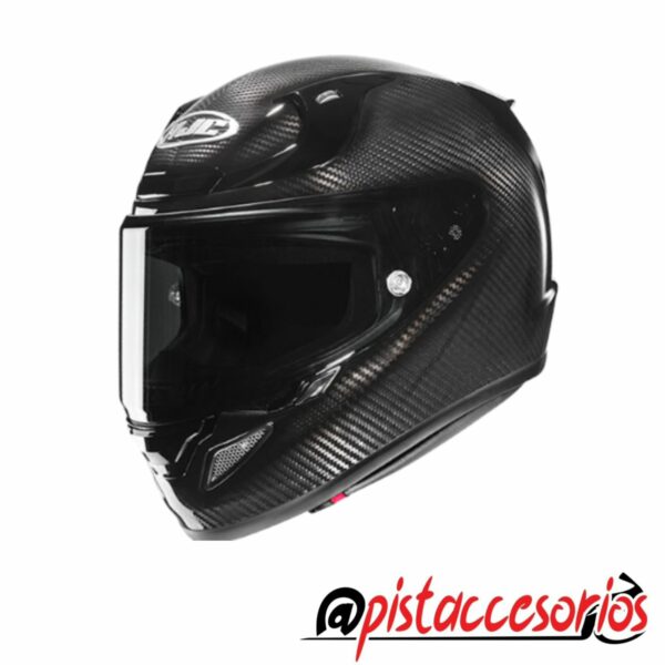 CASCO HJC INTEGRAL RPHA 12 CARBONO SOLIDO NEGRO