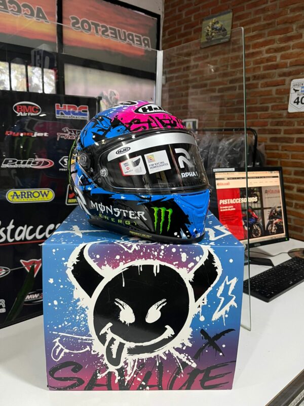 CASCO HJC INTEGRAL RPHA 1N QUARTARARO LE MANS SPECIAL 2024 - Image 7