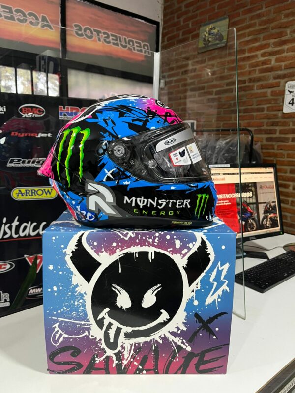 CASCO HJC INTEGRAL RPHA 1N QUARTARARO LE MANS SPECIAL 2024 - Image 8