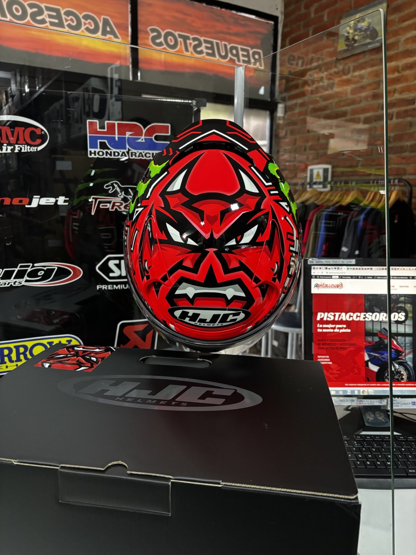 CASCO HJC INTEGRAL RPHA 12N QUARTARARO REPLICA 2025 MC1 - Imagen 6