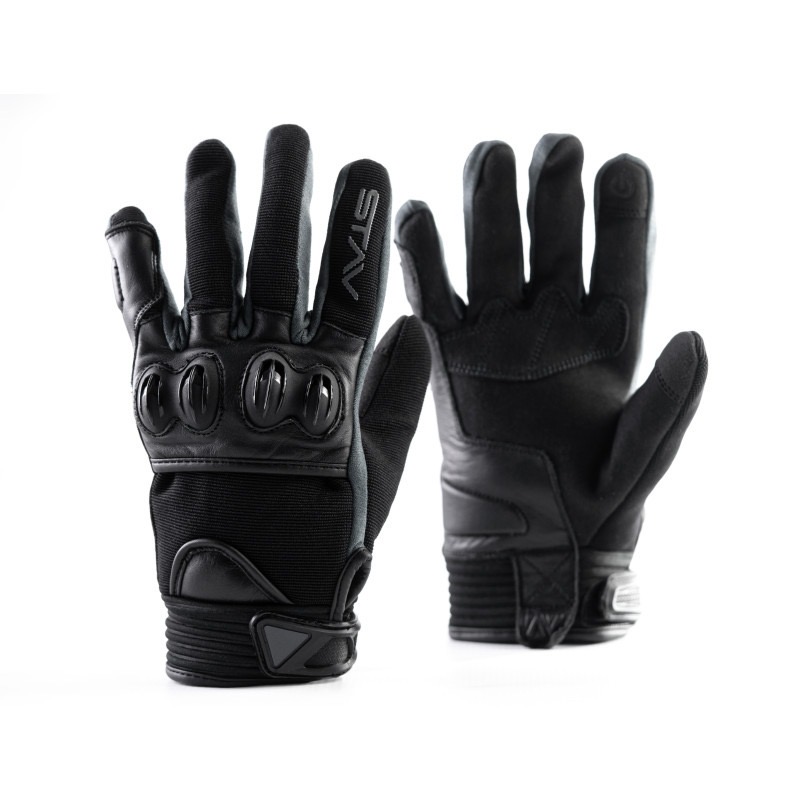 GUANTES URBANO STAV BASE 2.0 CON PALMA REFORZADA EN CUERO UNISEX - Imagen 30