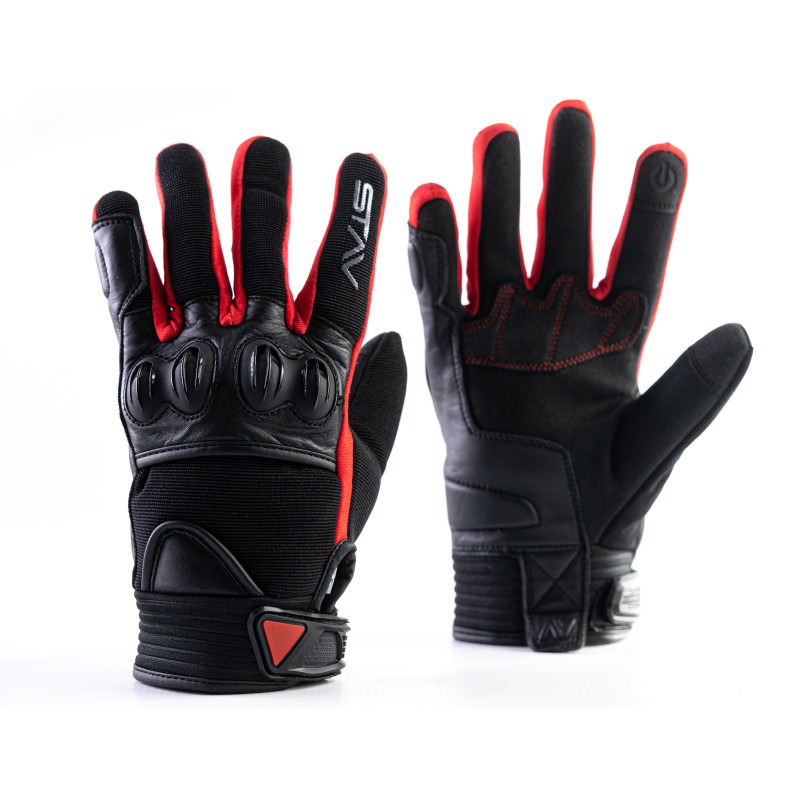 GUANTES URBANO STAV BASE 2.0 CON PALMA REFORZADA EN CUERO UNISEX - Imagen 15