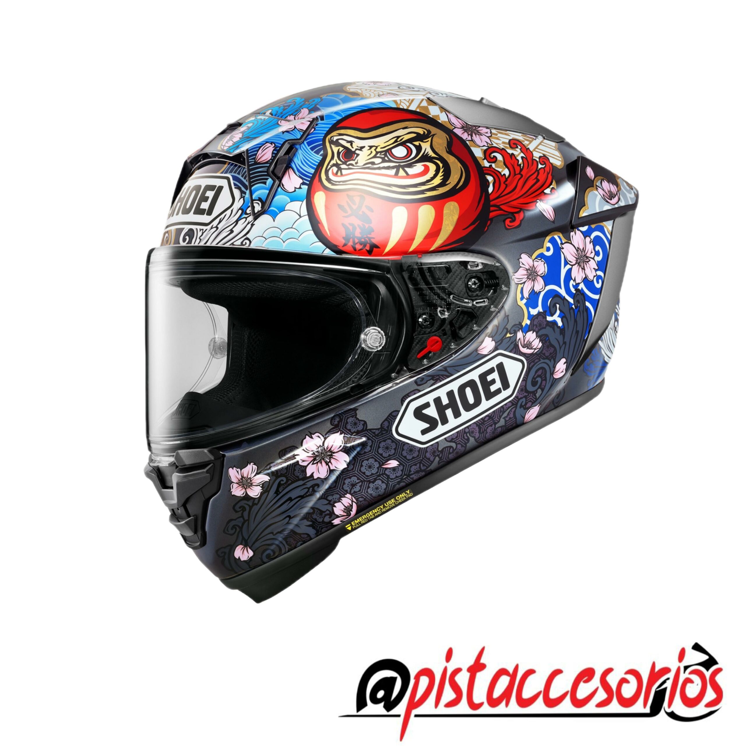 CASCO SHOEI X-FIFTEEN MARQUEZ MOTEGI 5 TC-1