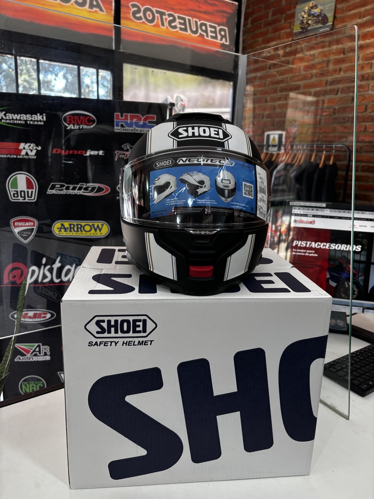 CASCO SHOEI NEOTEC 3 SATORI TC-5 REBATIBLE E INTEGRAL - Imagen 17