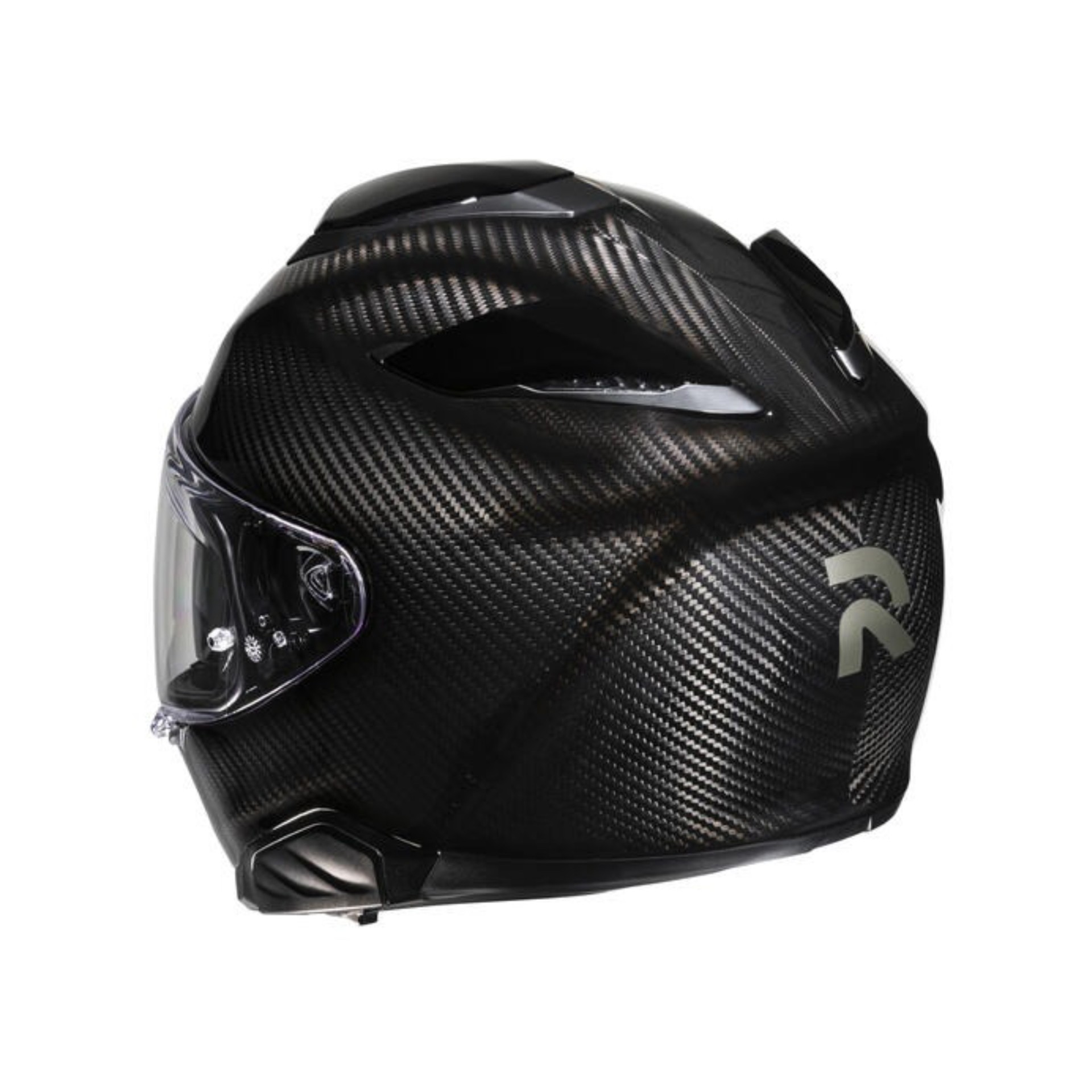 CASCO HJC RPHA 71 NEGRO CARBONO CON VISOR INTERNO - Imagen 2