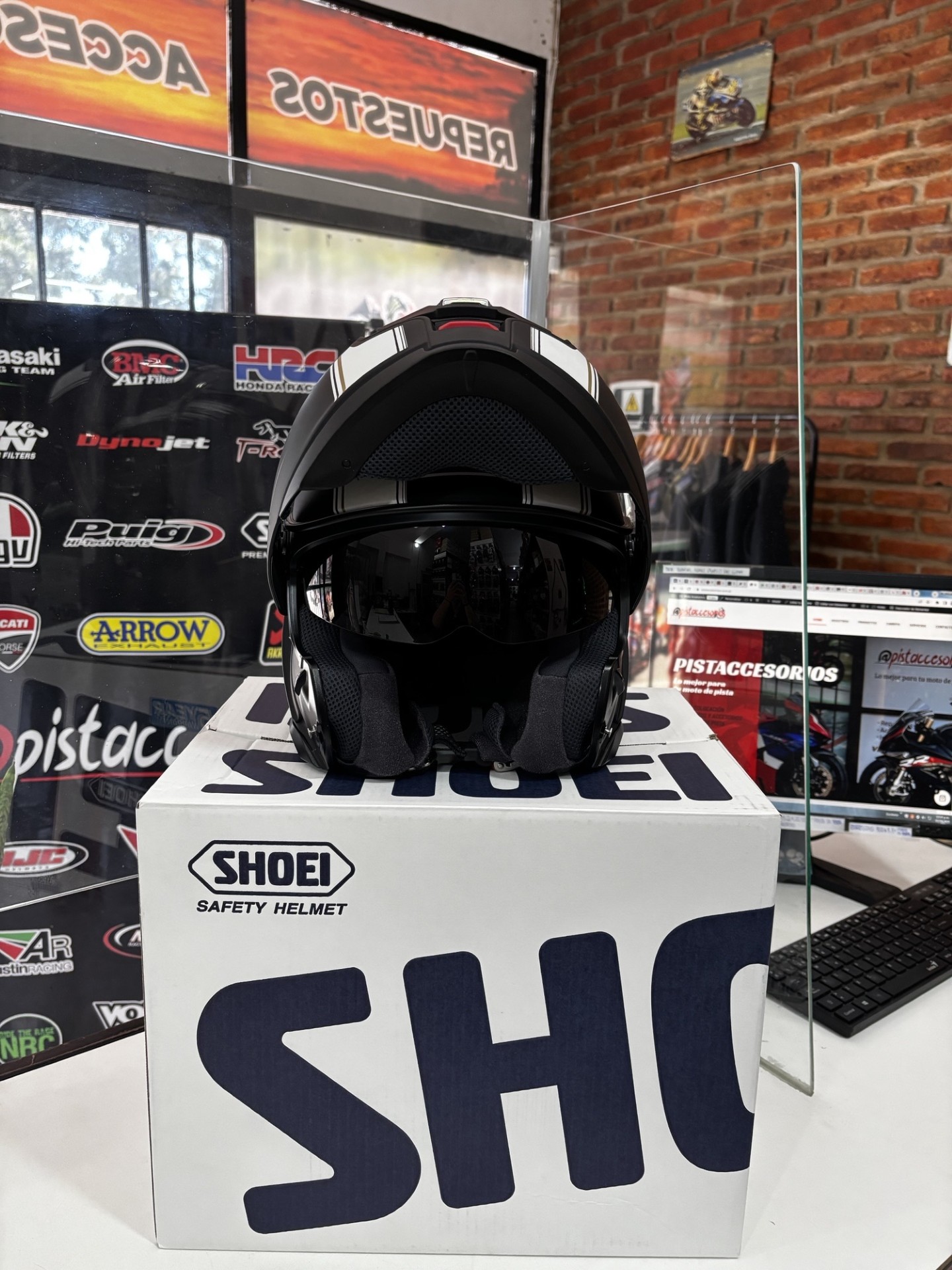 CASCO SHOEI NEOTEC 3 SATORI TC-5 REBATIBLE E INTEGRAL - Imagen 8