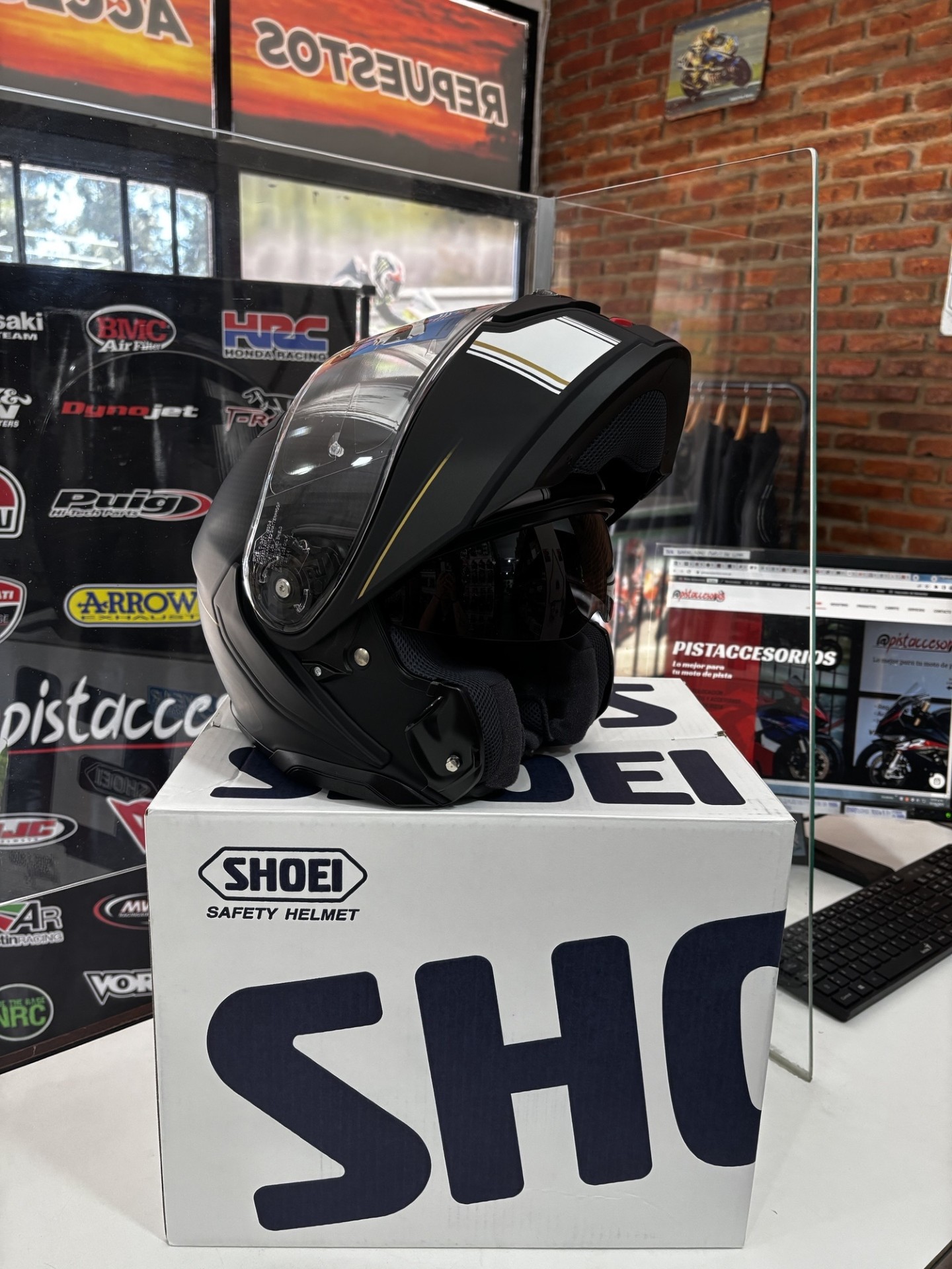 CASCO SHOEI NEOTEC 3 SATORI TC-5 REBATIBLE E INTEGRAL - Imagen 7