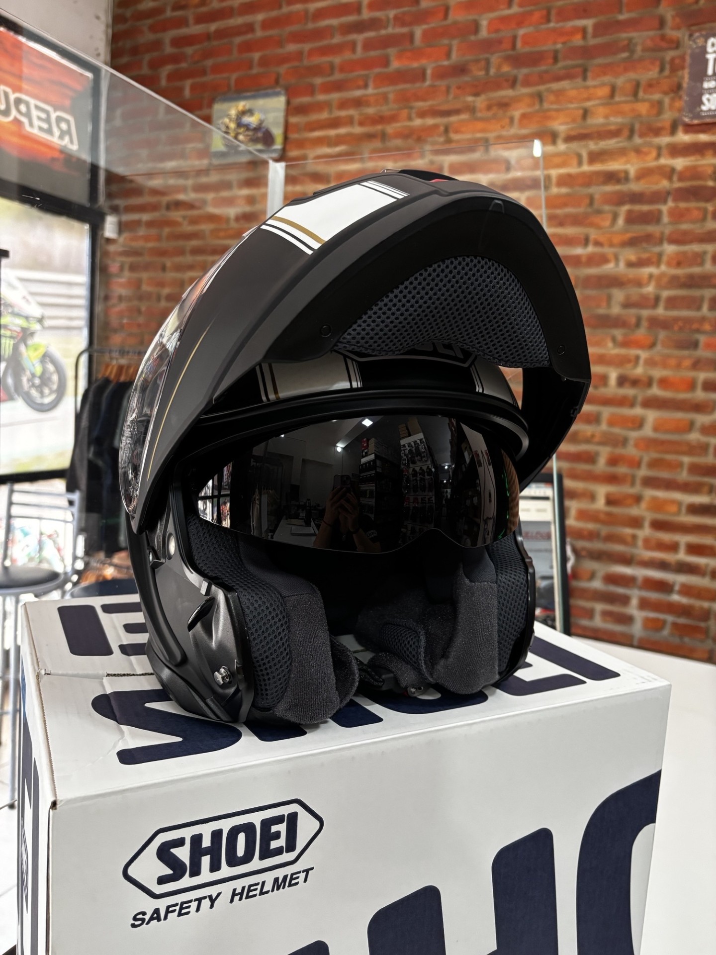 CASCO SHOEI NEOTEC 3 SATORI TC-5 REBATIBLE E INTEGRAL - Imagen 5