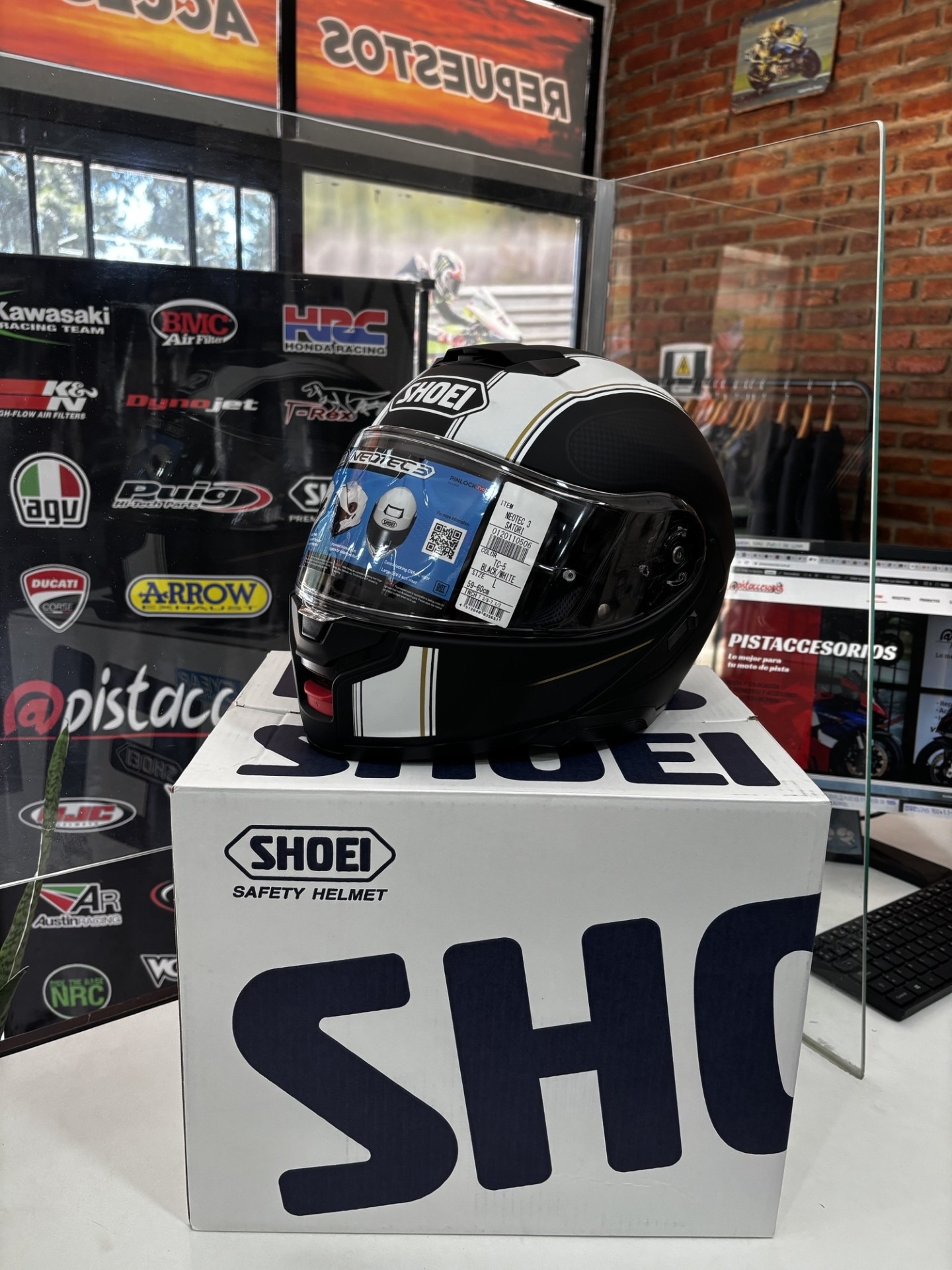 CASCO SHOEI NEOTEC 3 SATORI TC-5 REBATIBLE E INTEGRAL - Imagen 16