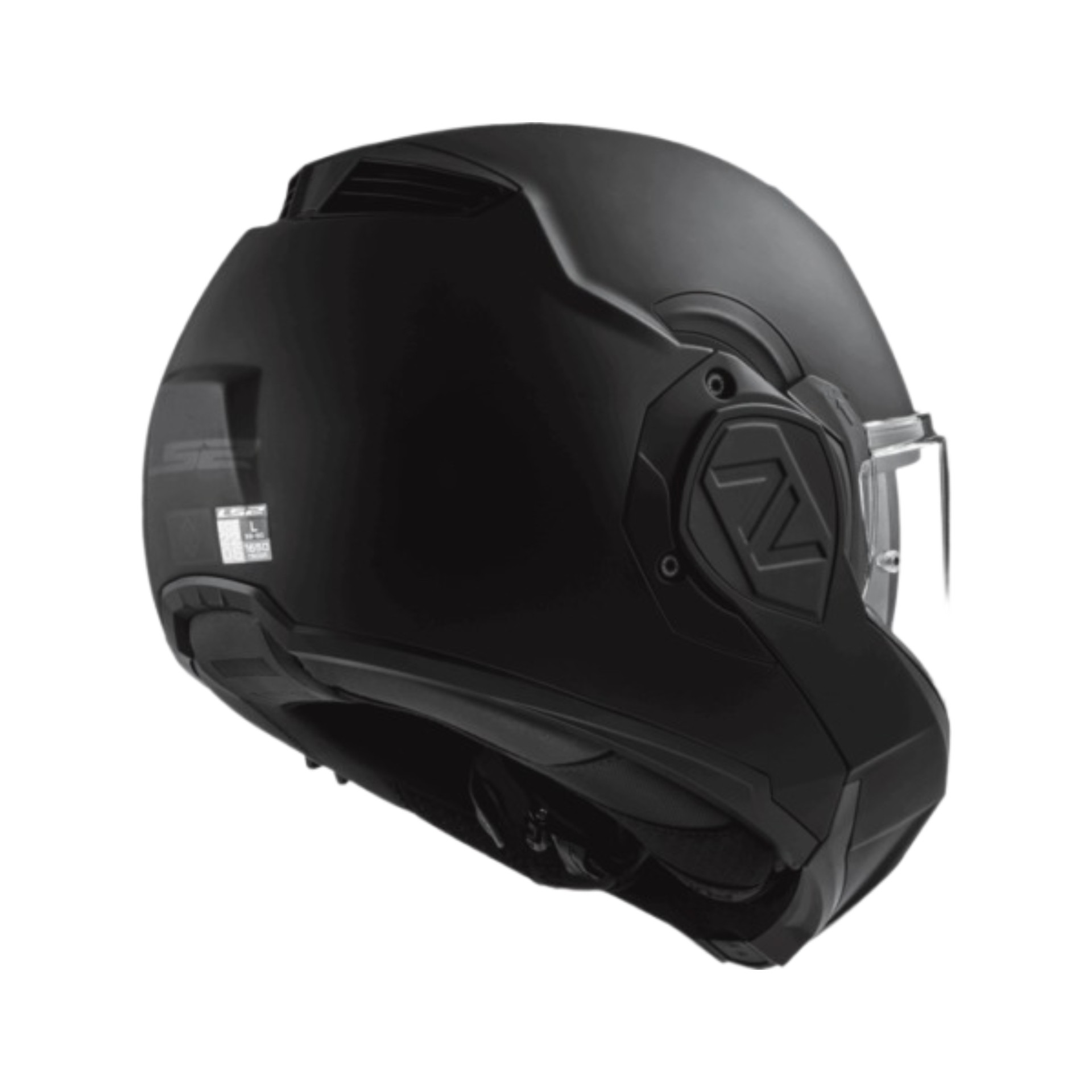 CASCO LS2 FF906 ADVANT NOIR NEGRO MATE CON VISOR INTEGRAL/REBATIBLE - Imagen 2