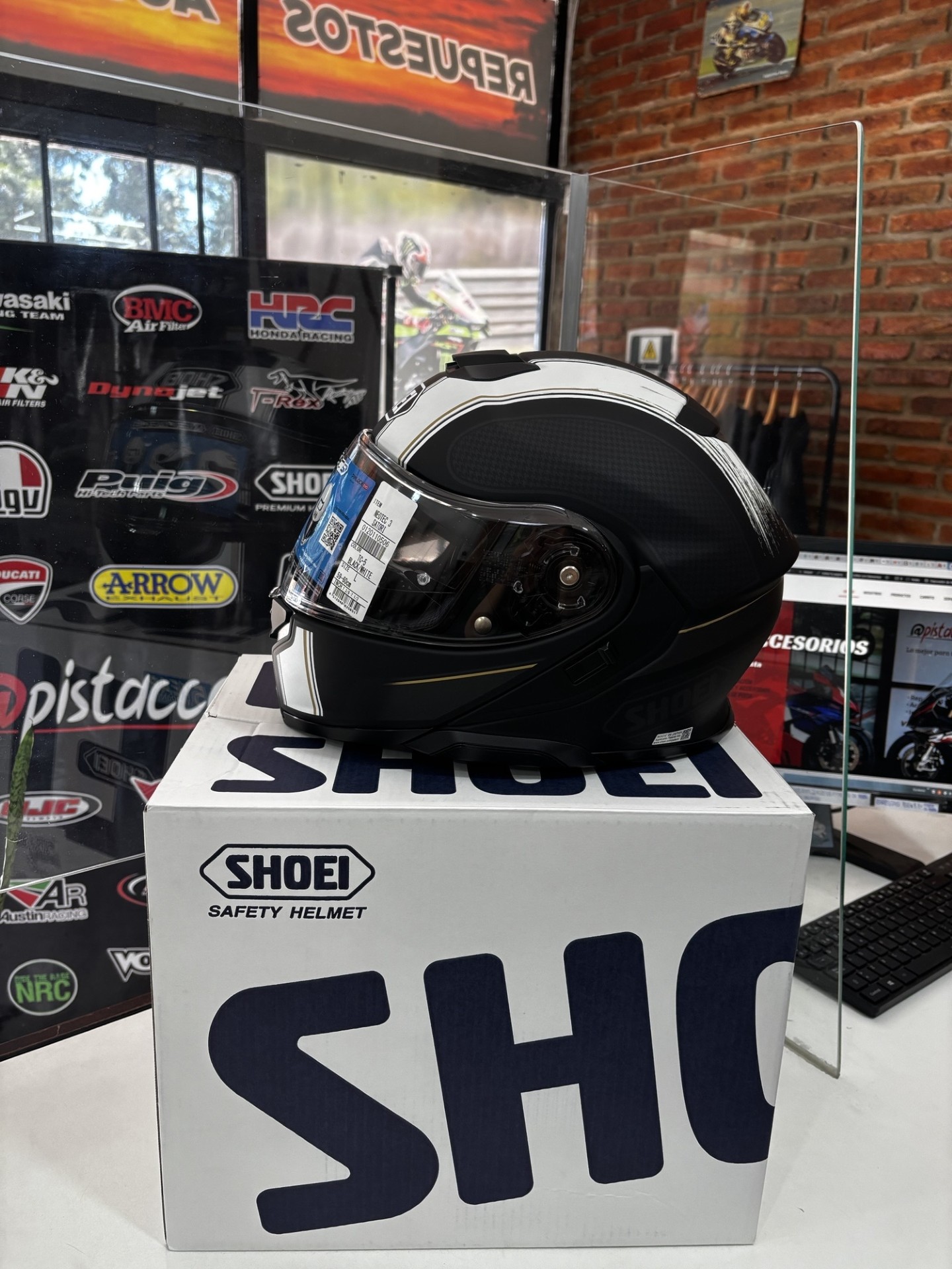 CASCO SHOEI NEOTEC 3 SATORI TC-5 REBATIBLE E INTEGRAL - Imagen 15