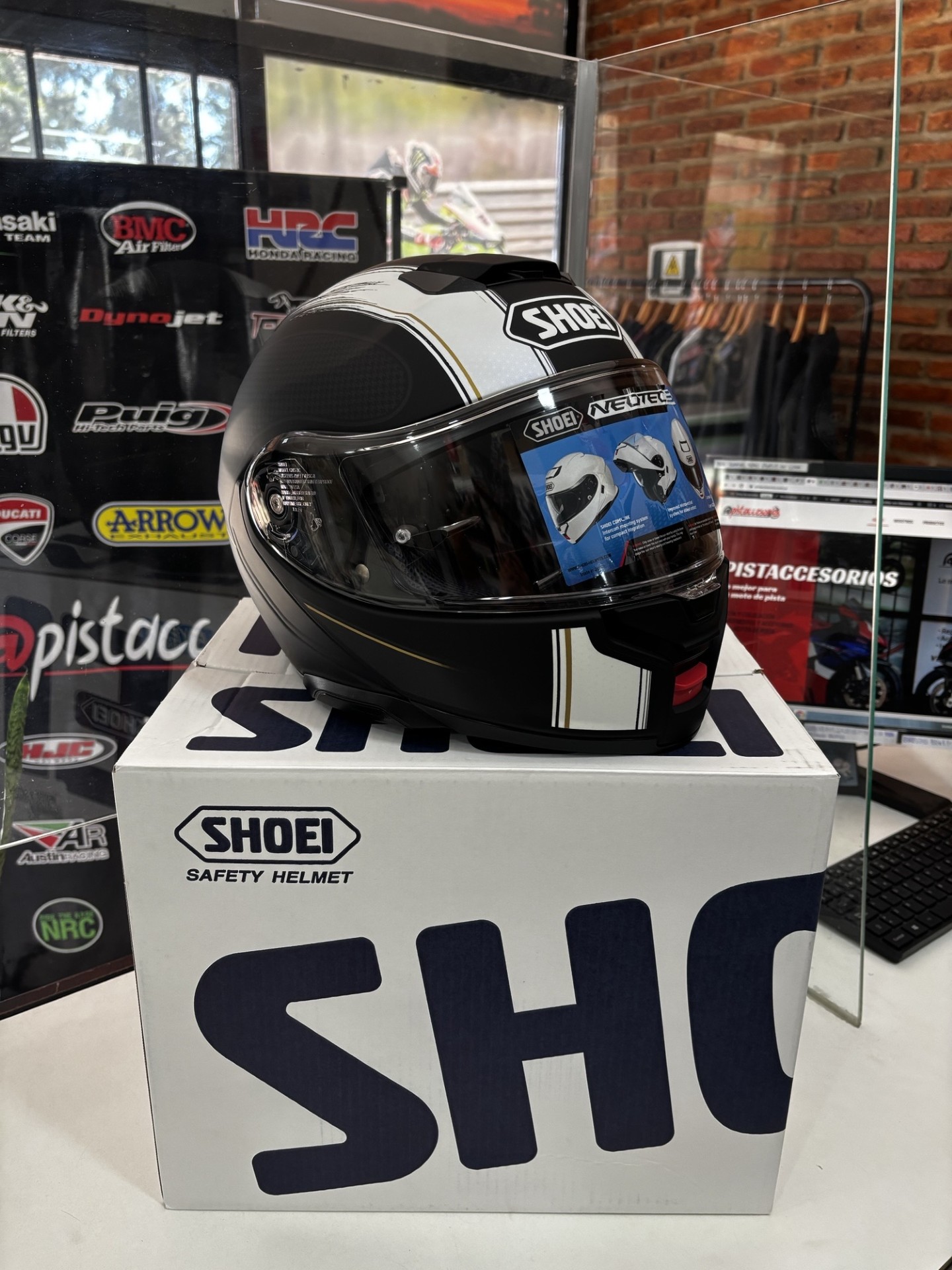 CASCO SHOEI NEOTEC 3 SATORI TC-5 REBATIBLE E INTEGRAL - Imagen 10