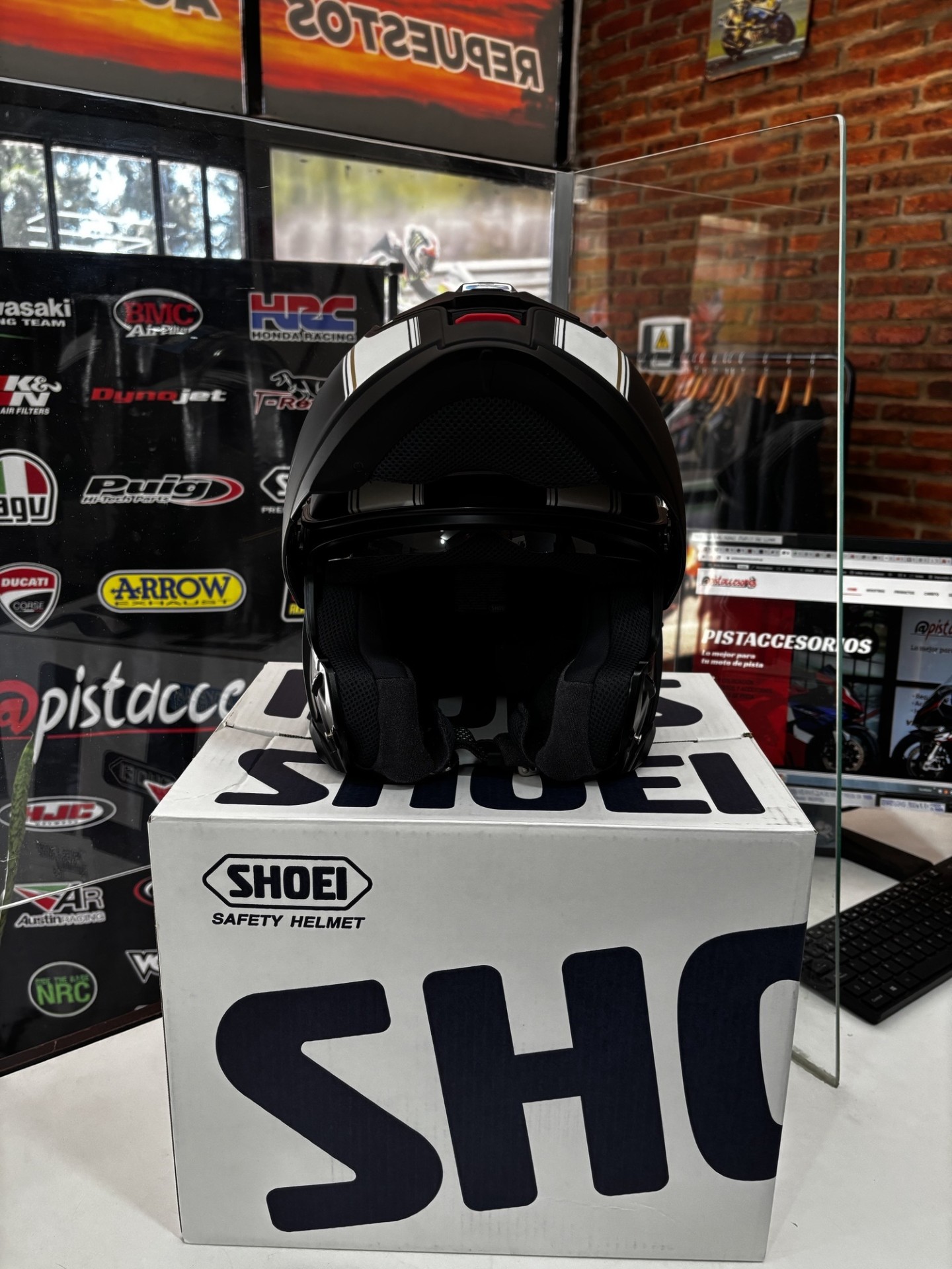 CASCO SHOEI NEOTEC 3 SATORI TC-5 REBATIBLE E INTEGRAL - Imagen 9