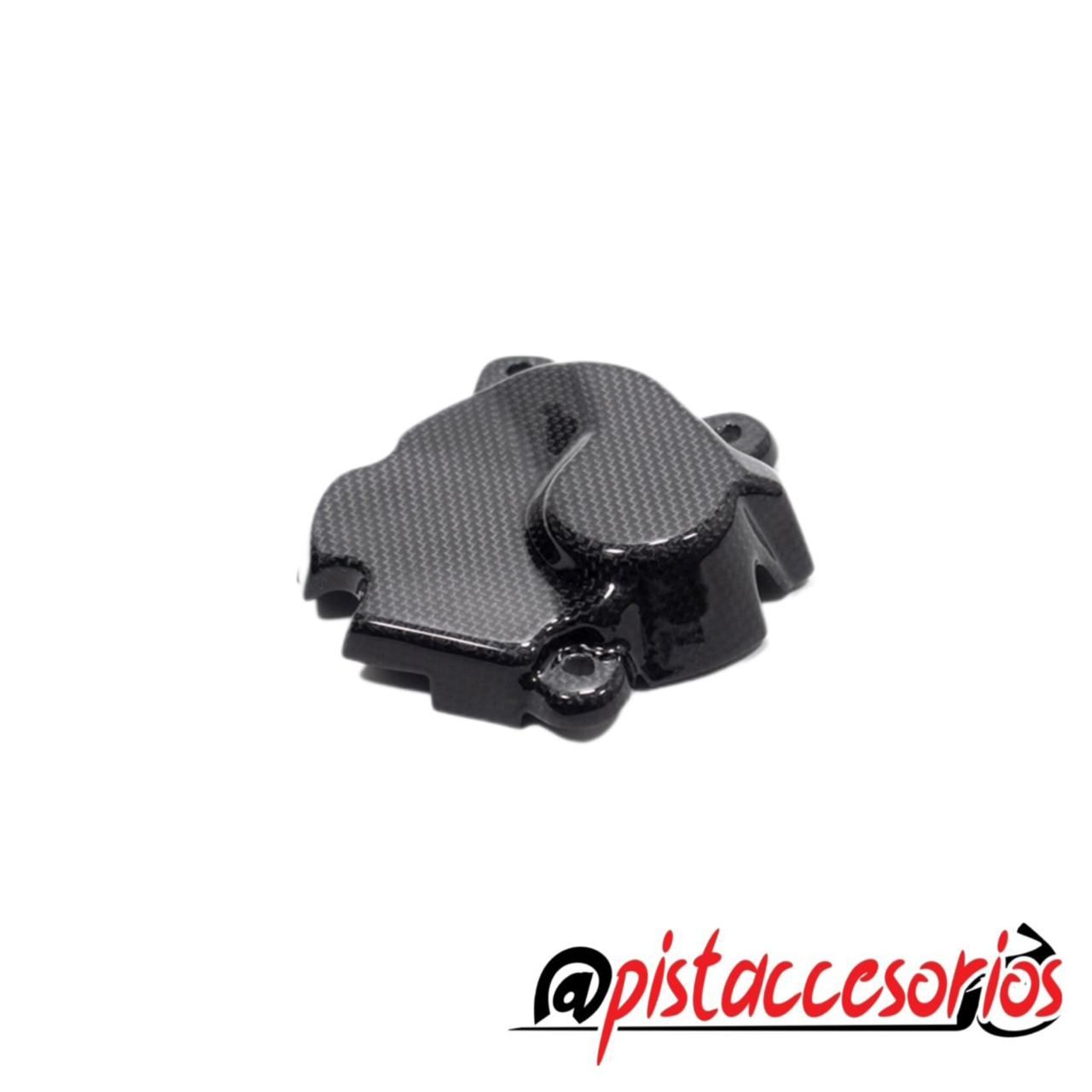 TAPA DE ENCENDIDO DEL ROTOR DE CARBONO PULIDO ILMBERGER HONDA CBR1000RR-R / SP 2020-2024