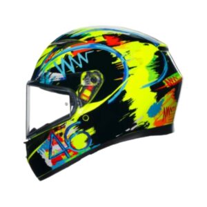 CASCO AGV K3 ROSSI WINTER TEST 2019