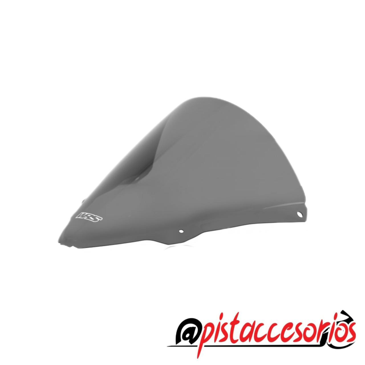 BURBUJA PARABRISAS WRS KAWASAKI ZX-6R 2024-2026 TRANSPARENTE-AHUMADO OSCURO