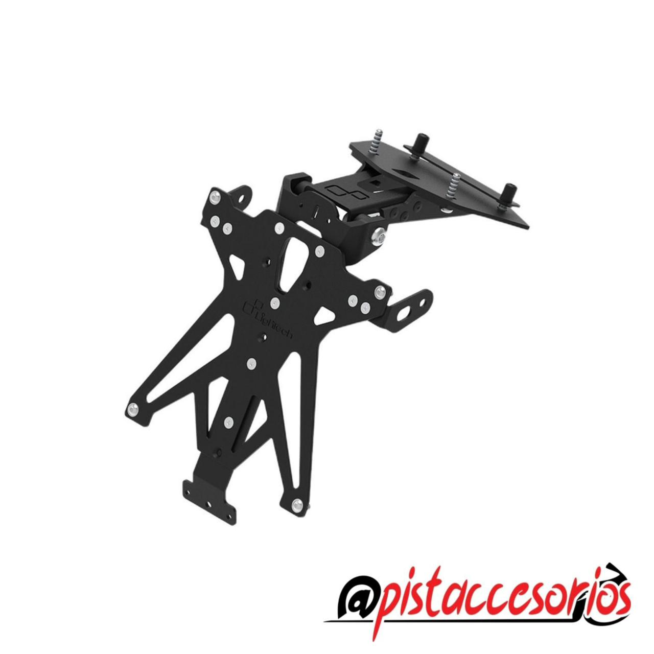 KIT COMPLETO DE PORTAPATENTE LIGHTECH BMW S1000R / RR 2019-2025 / M1000R / RR 2021-2024