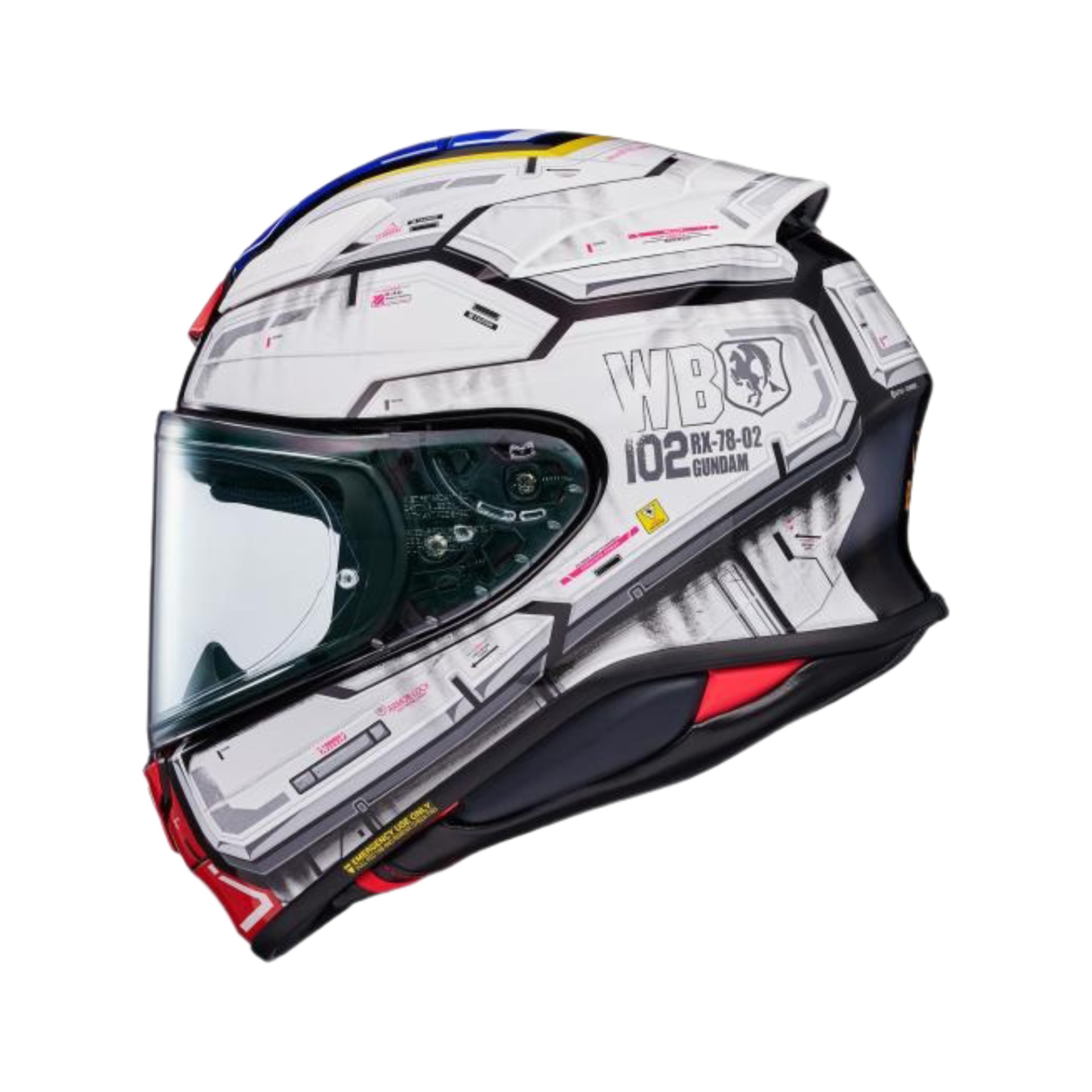 CASCO SHOEI GUNDAM RF-1400 RX-78-02 - Imagen 2