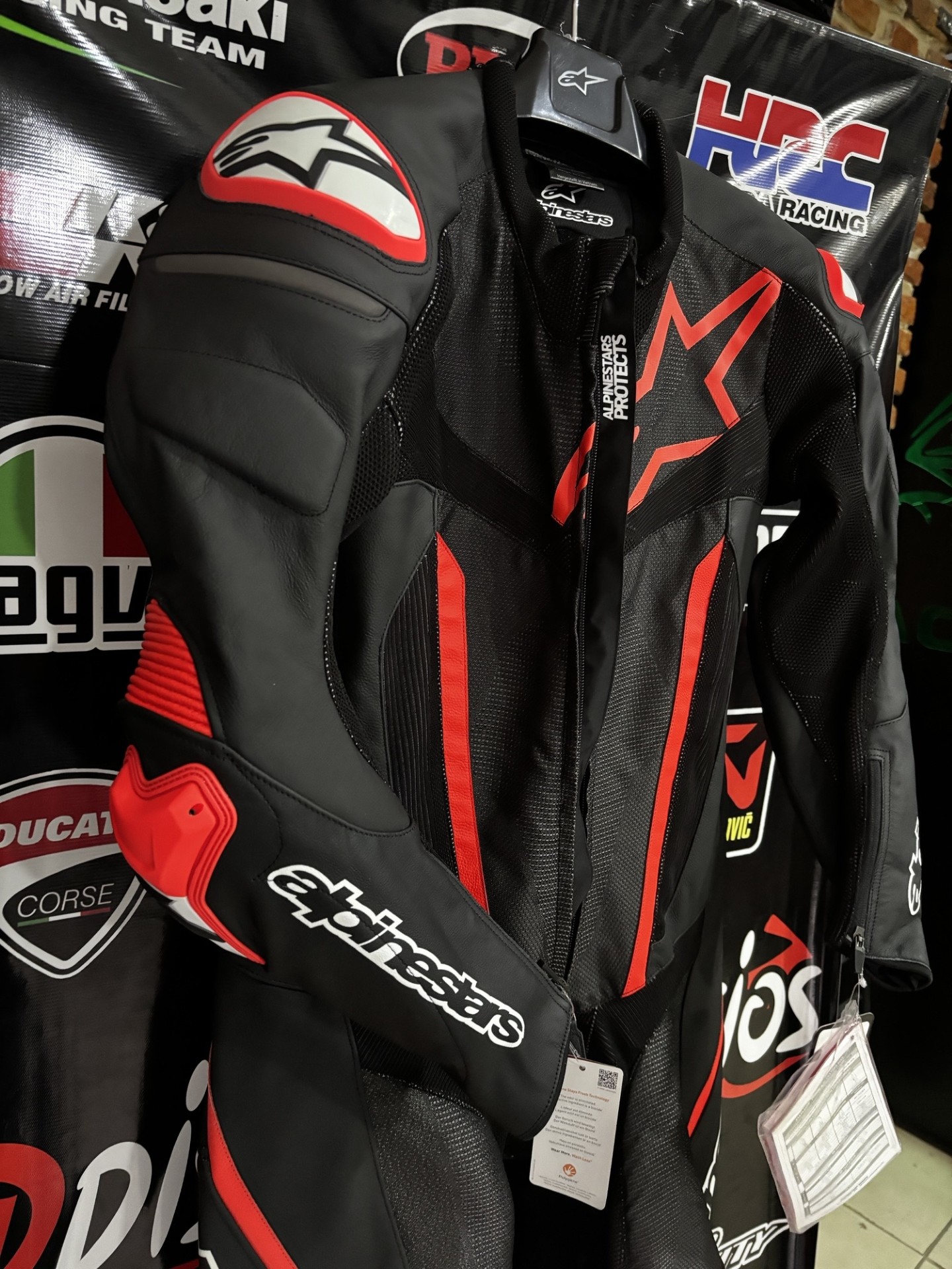 MONO FUSION 1 PIEZA DE CUERO ALPINESTARS - Imagen 13
