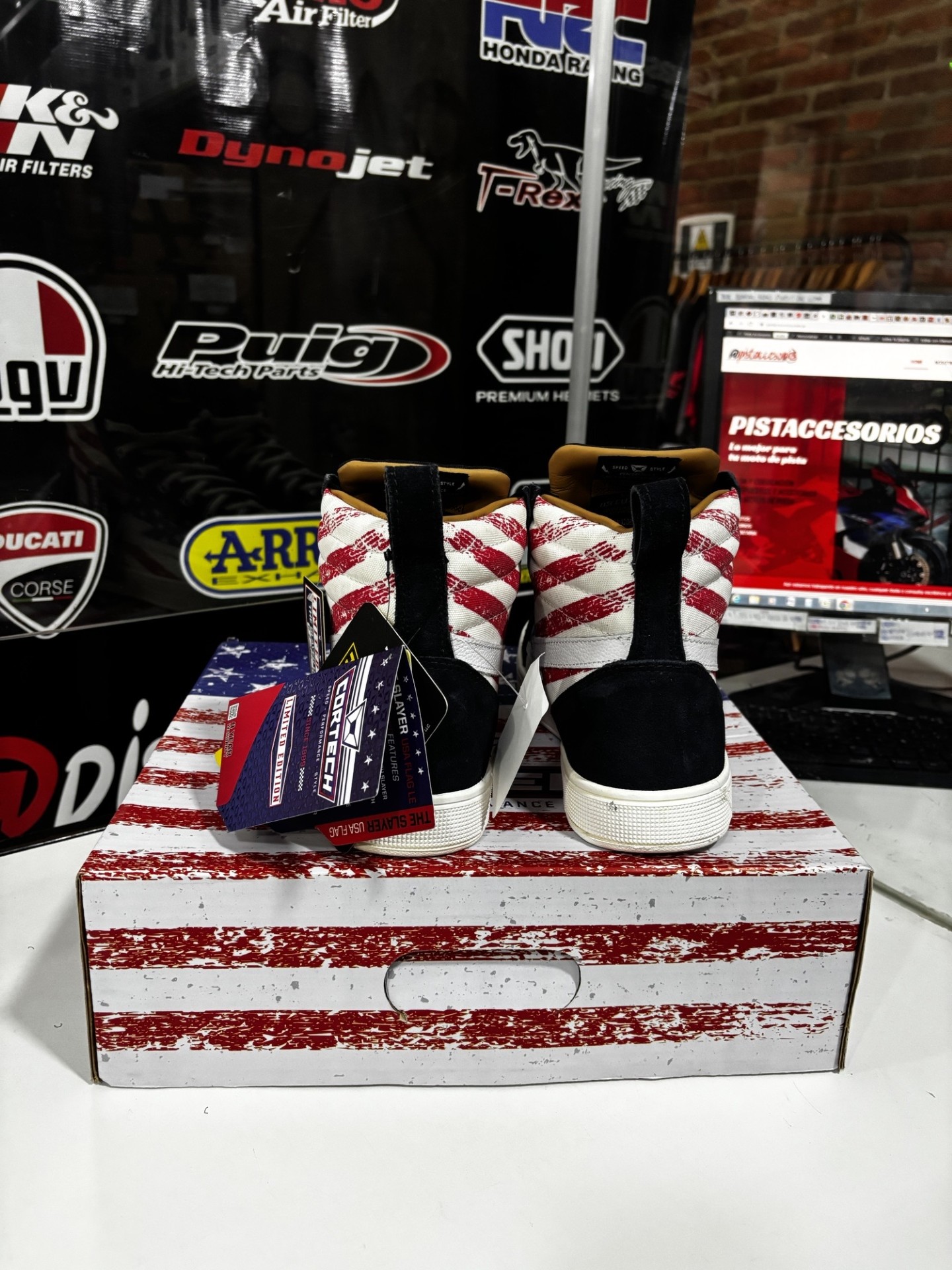 ZAPATILLAS SLAYER EDICION LIMITADA FLAG RIDING CORTECH - Imagen 10