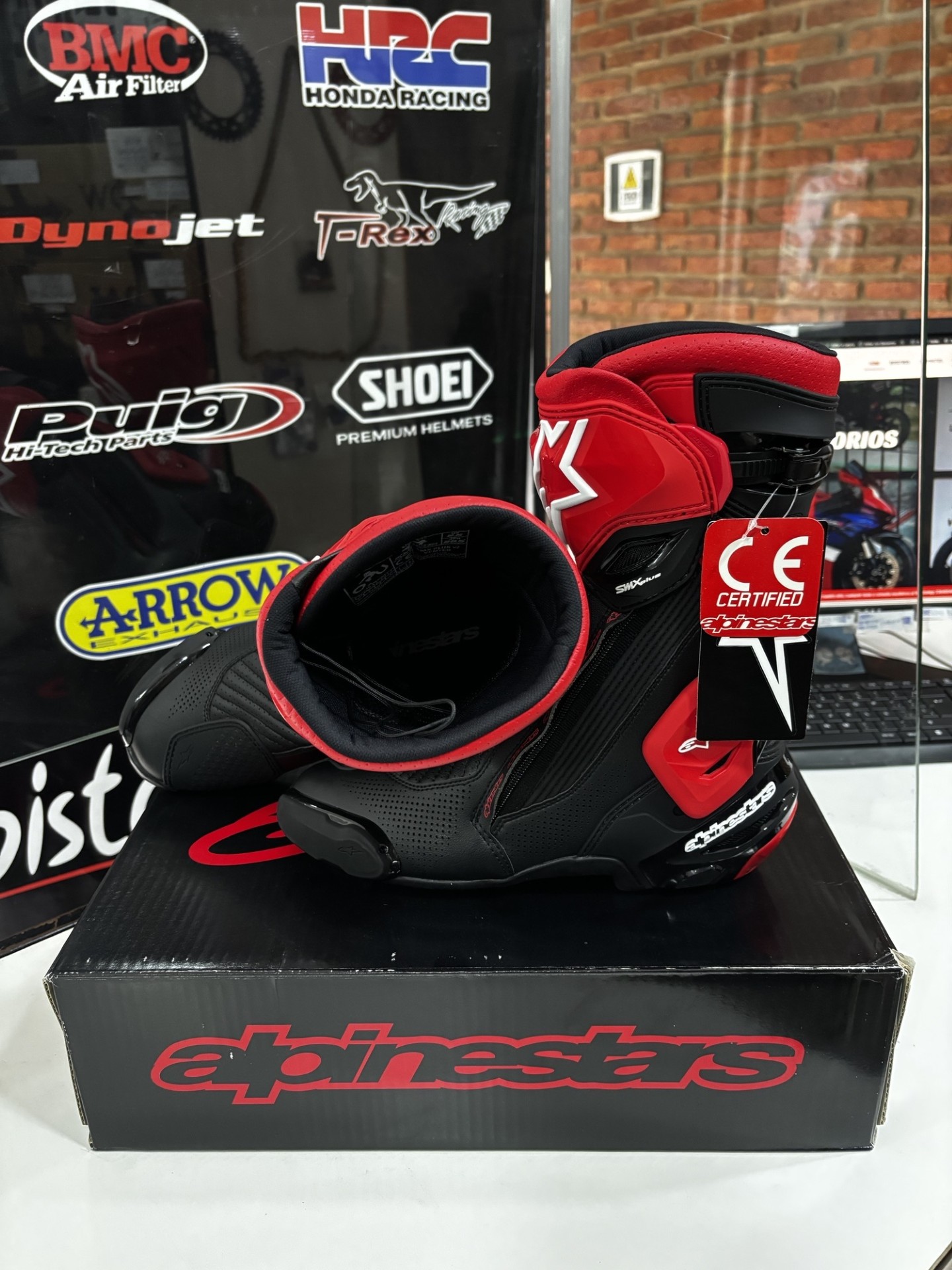 BOTAS SMX-PLUS V2 VENTILADAS ALPINESTARS - Imagen 29