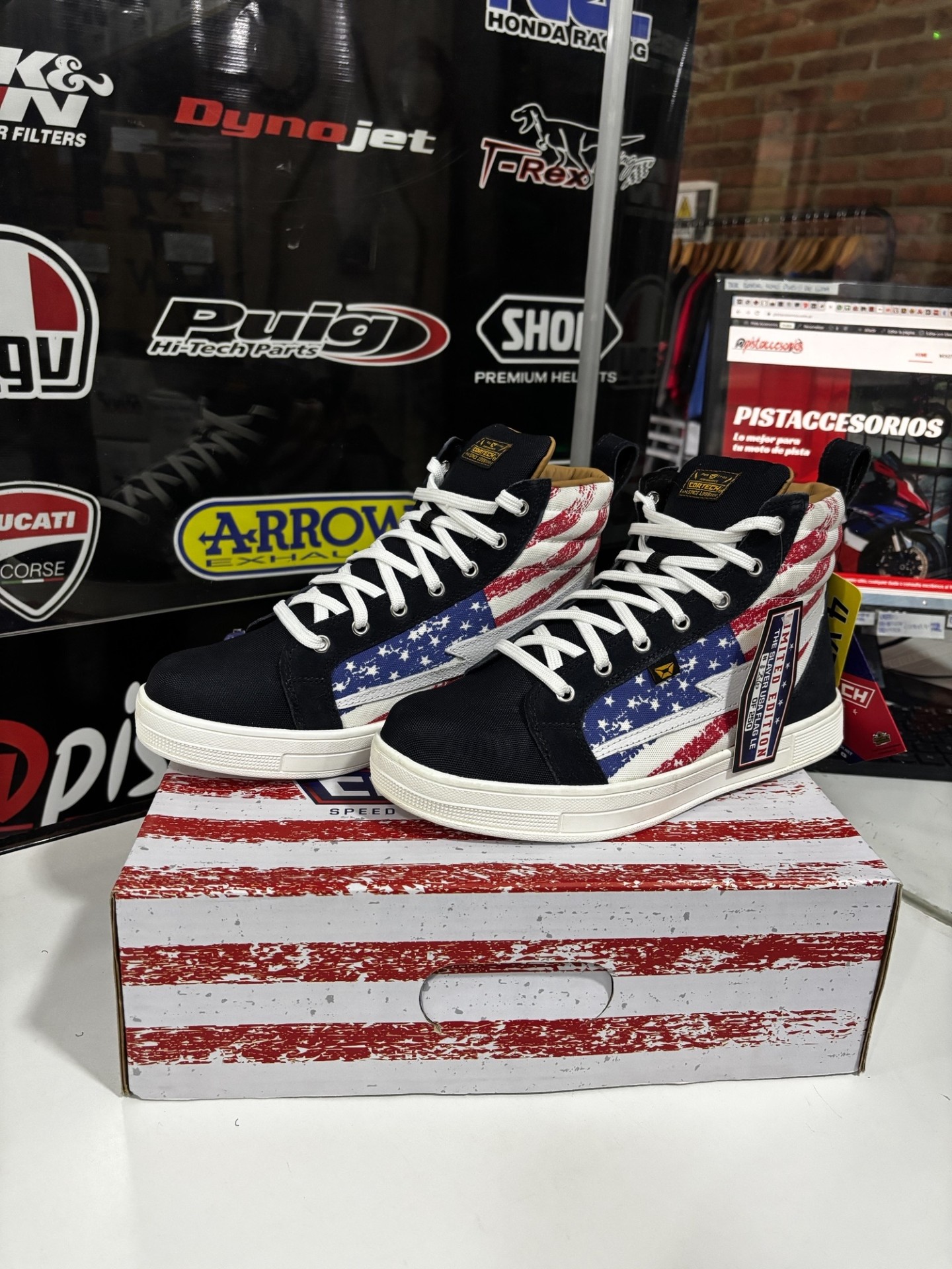 ZAPATILLAS SLAYER EDICION LIMITADA FLAG RIDING CORTECH - Imagen 8