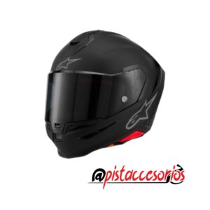 CASCO SUPERTECH R7 SOLID NEGRO MATTE ALPINESTARS