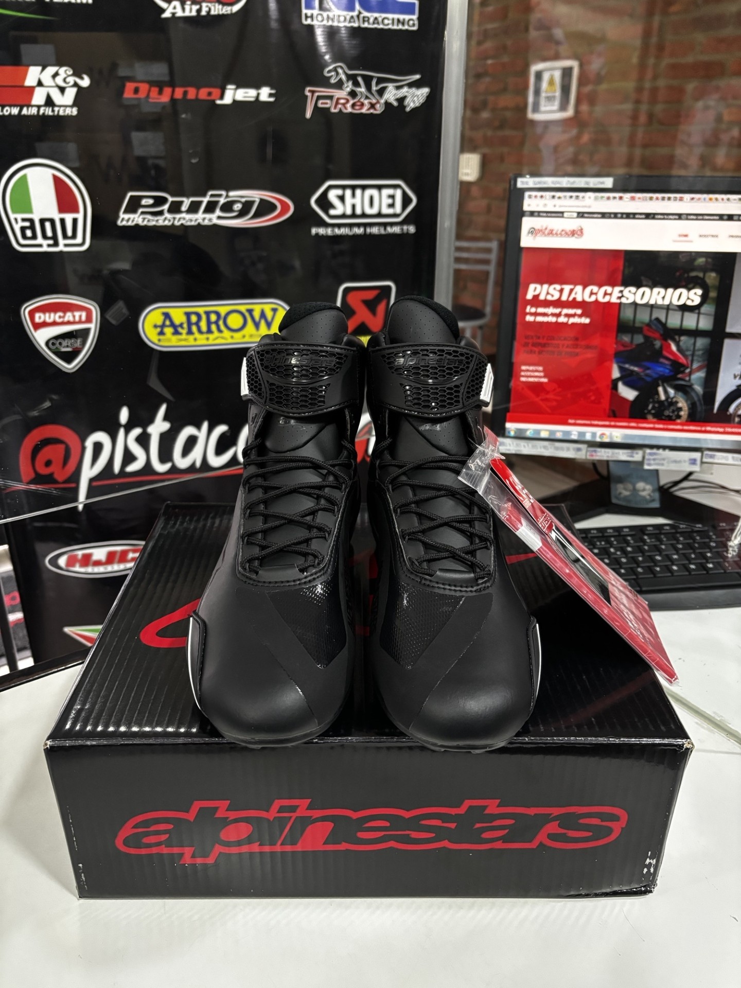 ZAPATILLAS FASTER 4 RIDING ALPINESTARS HOMBRE - Imagen 21