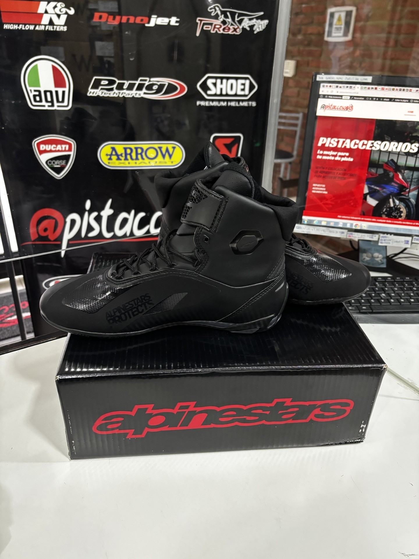 ZAPATILLAS FASTER 4 RIDING ALPINESTARS HOMBRE - Imagen 24
