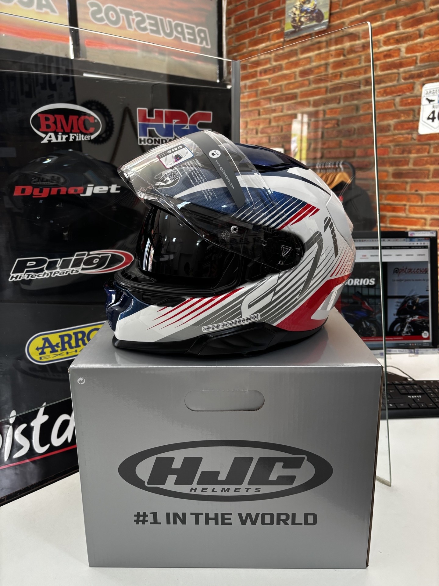 CASCO HJC INTEGRAL F71 CATOS DOBLE VISOR - Imagen 15