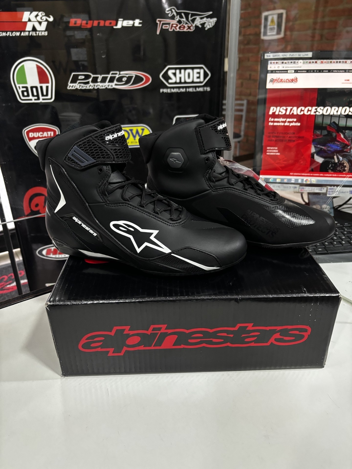 ZAPATILLAS FASTER 4 RIDING ALPINESTARS HOMBRE - Imagen 32