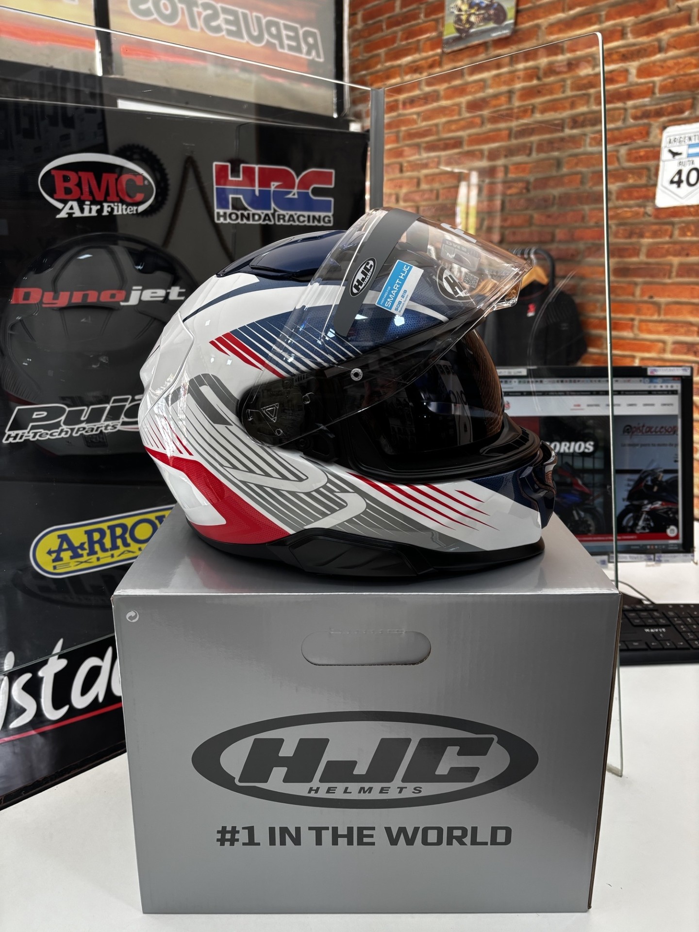 CASCO HJC INTEGRAL F71 CATOS DOBLE VISOR - Imagen 14
