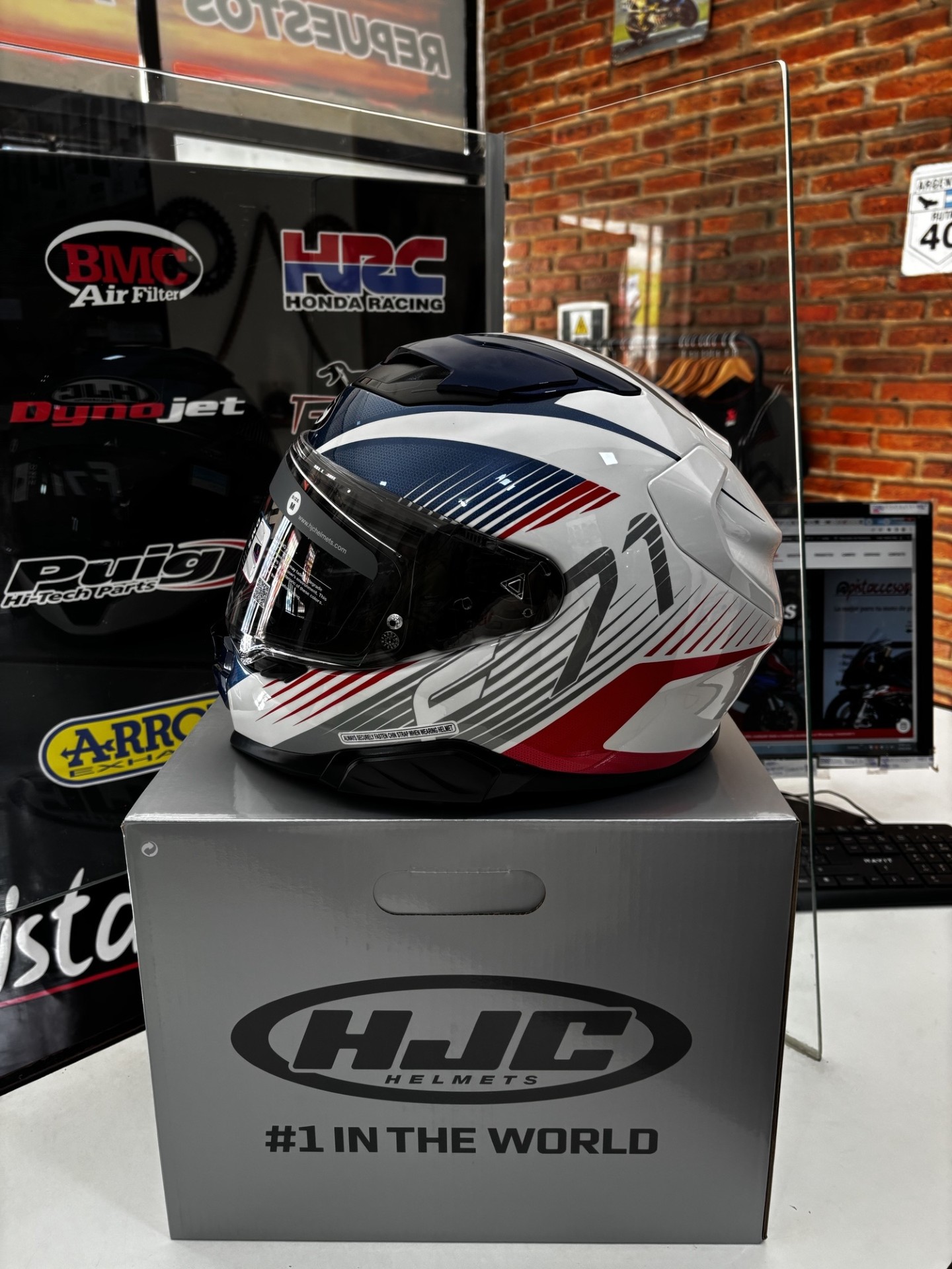 CASCO HJC INTEGRAL F71 CATOS DOBLE VISOR - Imagen 11