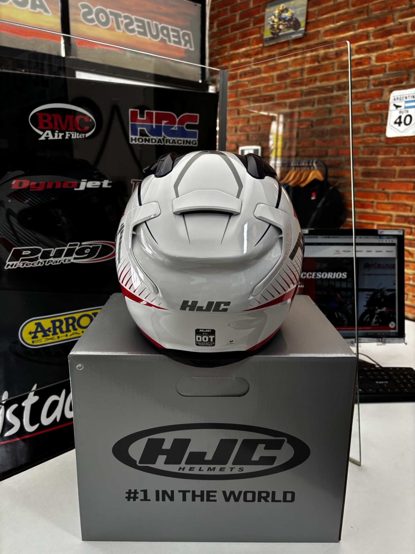 CASCO HJC INTEGRAL F71 CATOS DOBLE VISOR - Imagen 12