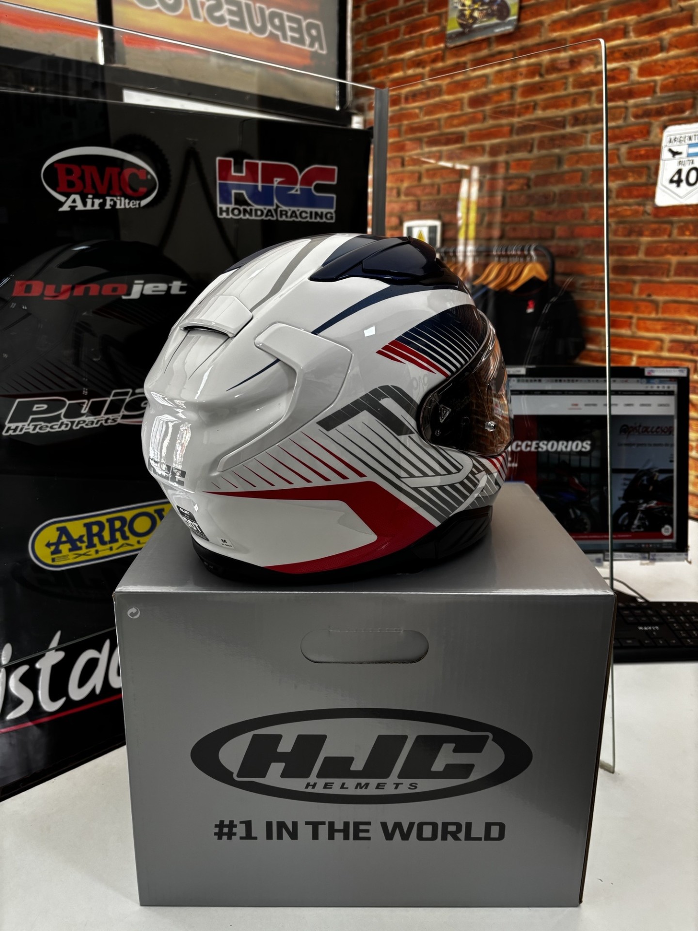 CASCO HJC INTEGRAL F71 CATOS DOBLE VISOR - Imagen 10