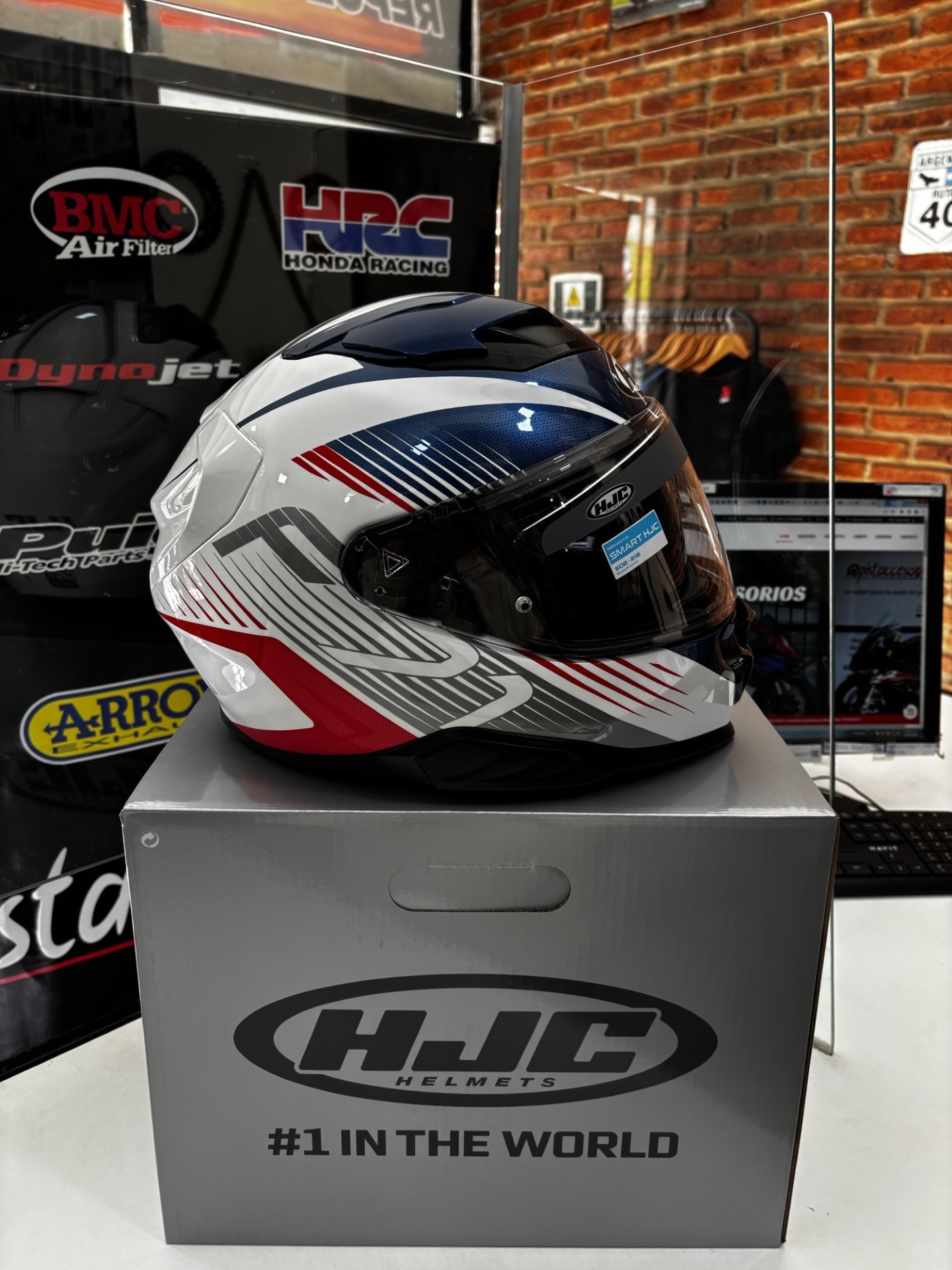 CASCO HJC INTEGRAL F71 CATOS DOBLE VISOR - Imagen 9