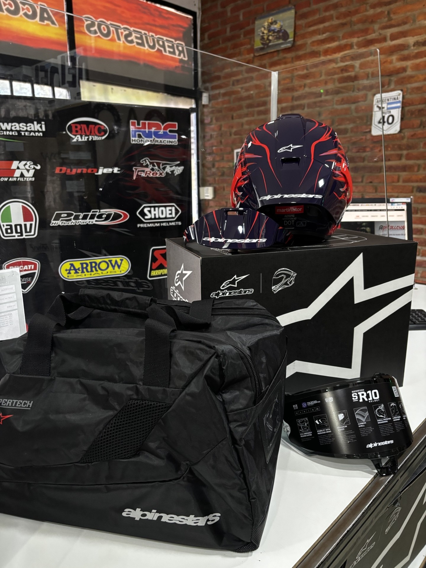 CASCO SUPERTECH R10 FLYTE EDICION LIMITADA ALPINESTARS - Imagen 22