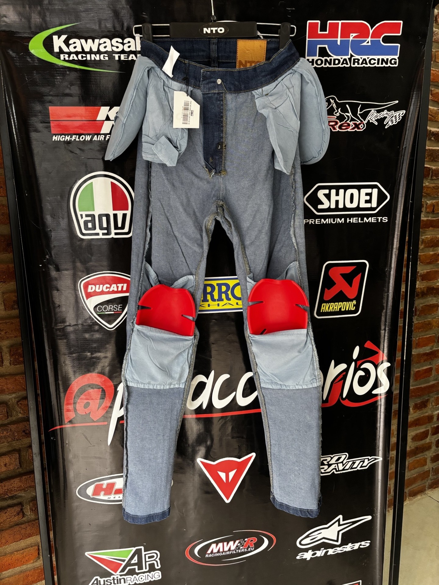 JEANS CON PROTECCIONES NTO DENIM 390CC EVO AZUL - Imagen 7