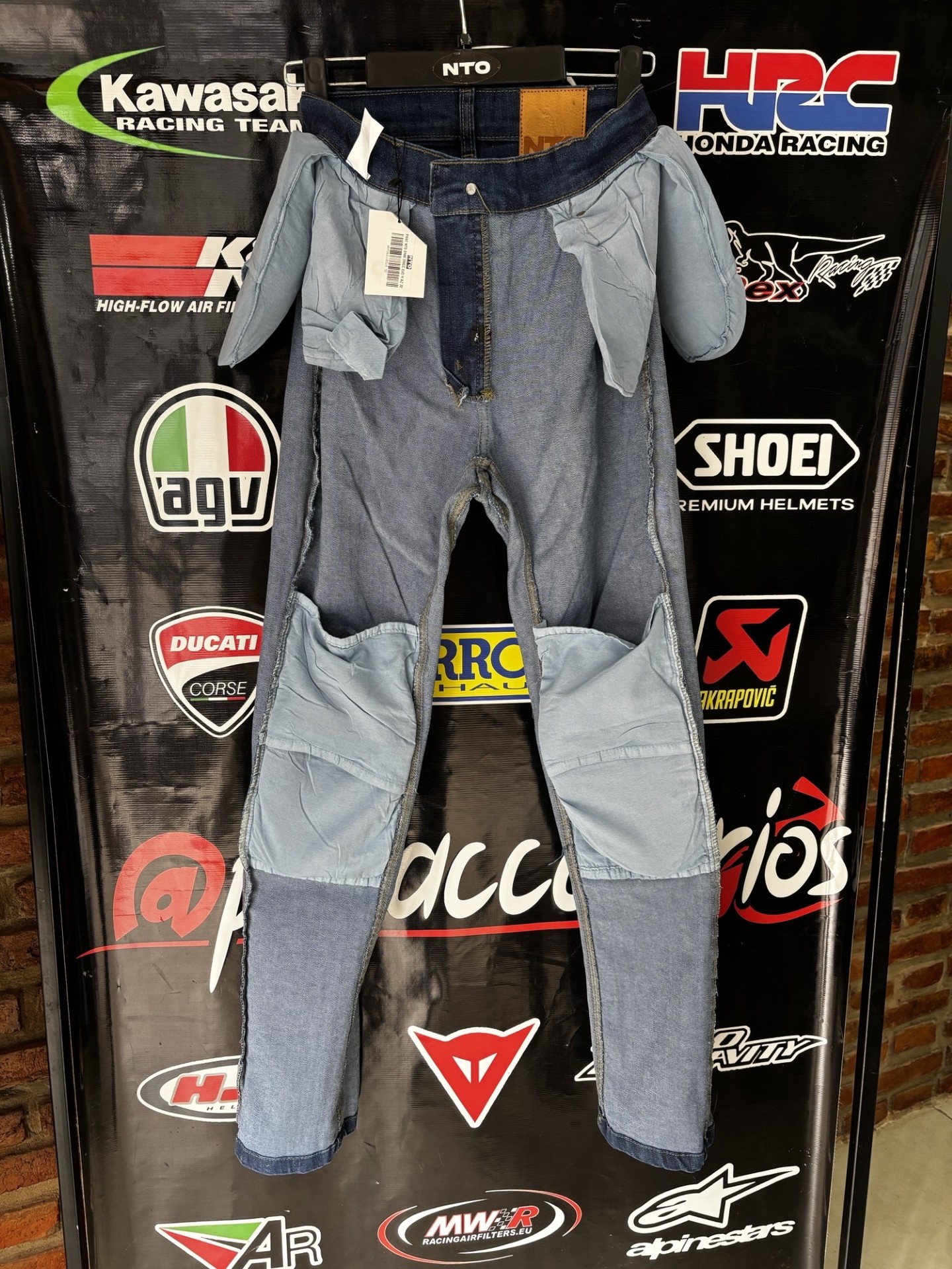 JEANS CON PROTECCIONES NTO DENIM 390CC EVO AZUL - Imagen 6