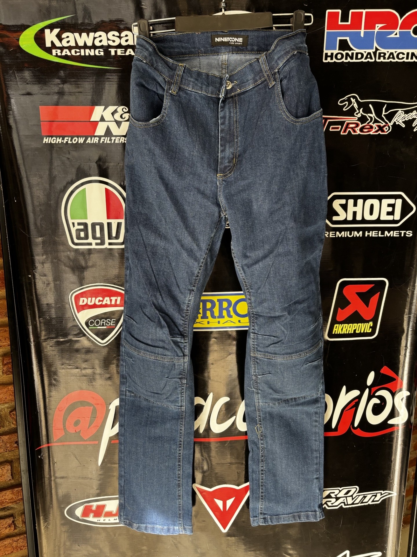 JEANS CON PROTECCIONES NTO DENIM 390CC EVO AZUL - Imagen 4