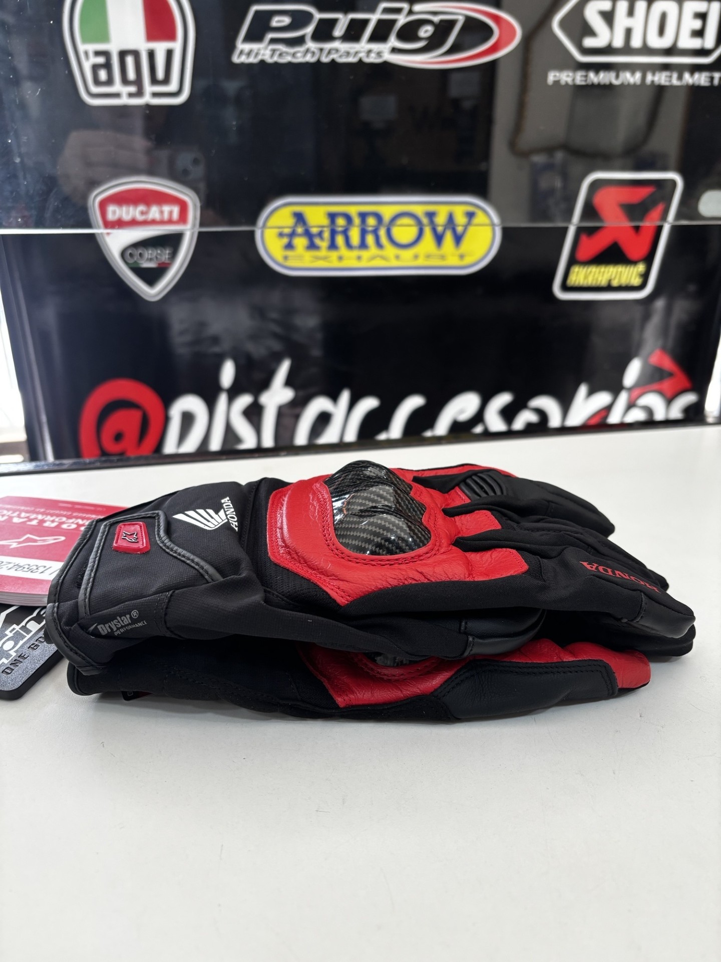 GUANTES HONDA SMX Z DRYSTAR ALPINESTARS - Imagen 5