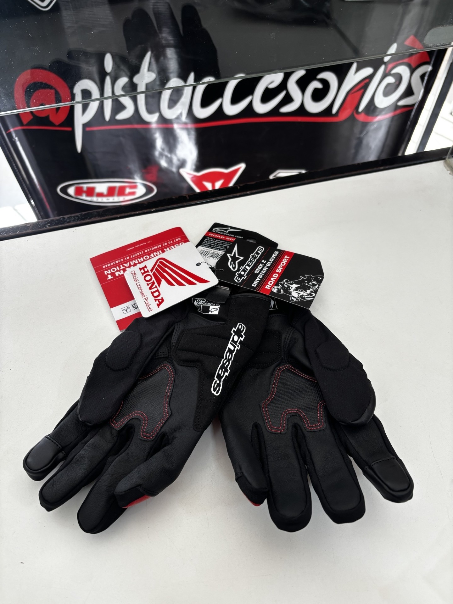 GUANTES HONDA SMX Z DRYSTAR ALPINESTARS - Imagen 7