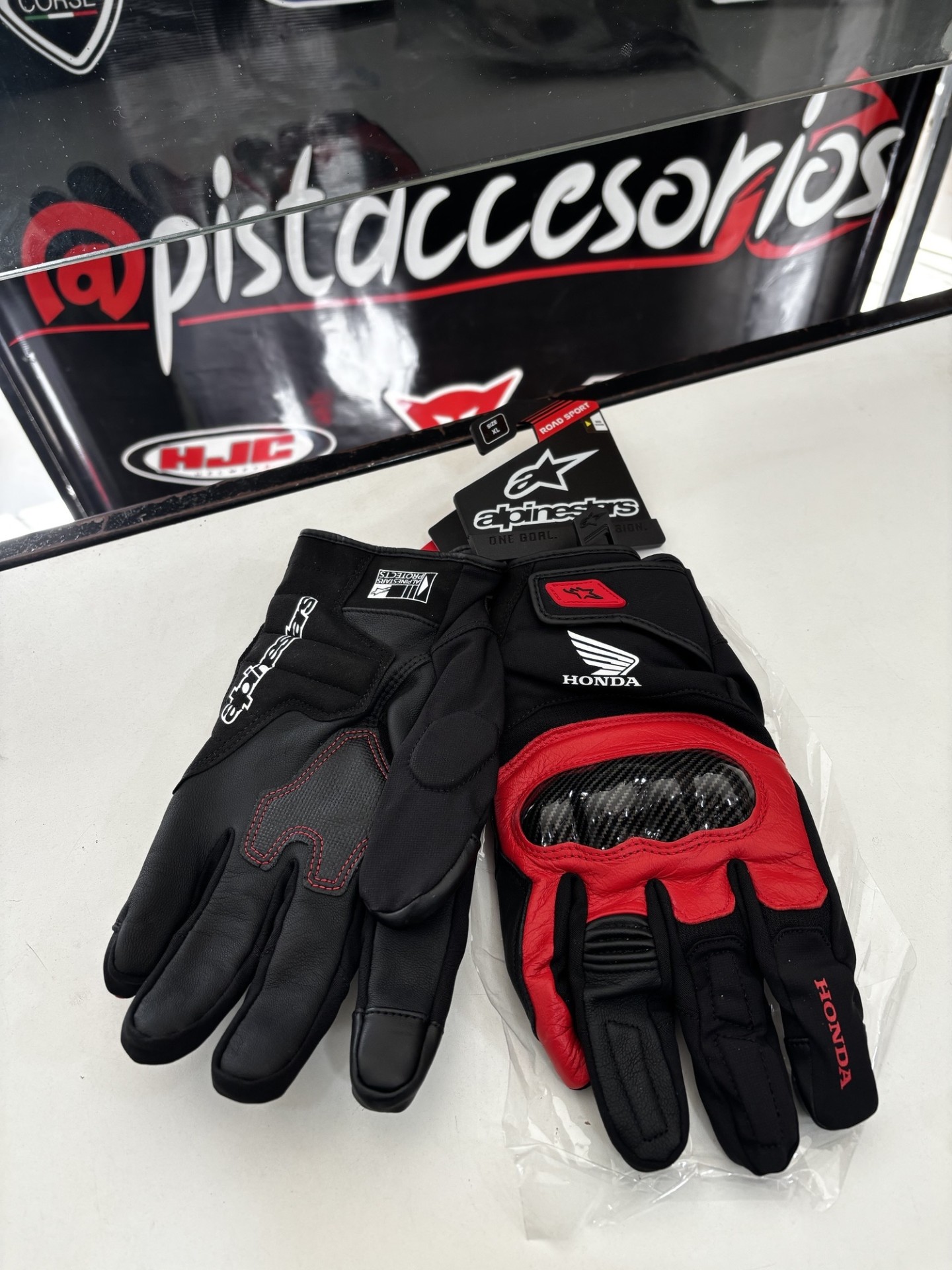 GUANTES HONDA SMX Z DRYSTAR ALPINESTARS - Imagen 9