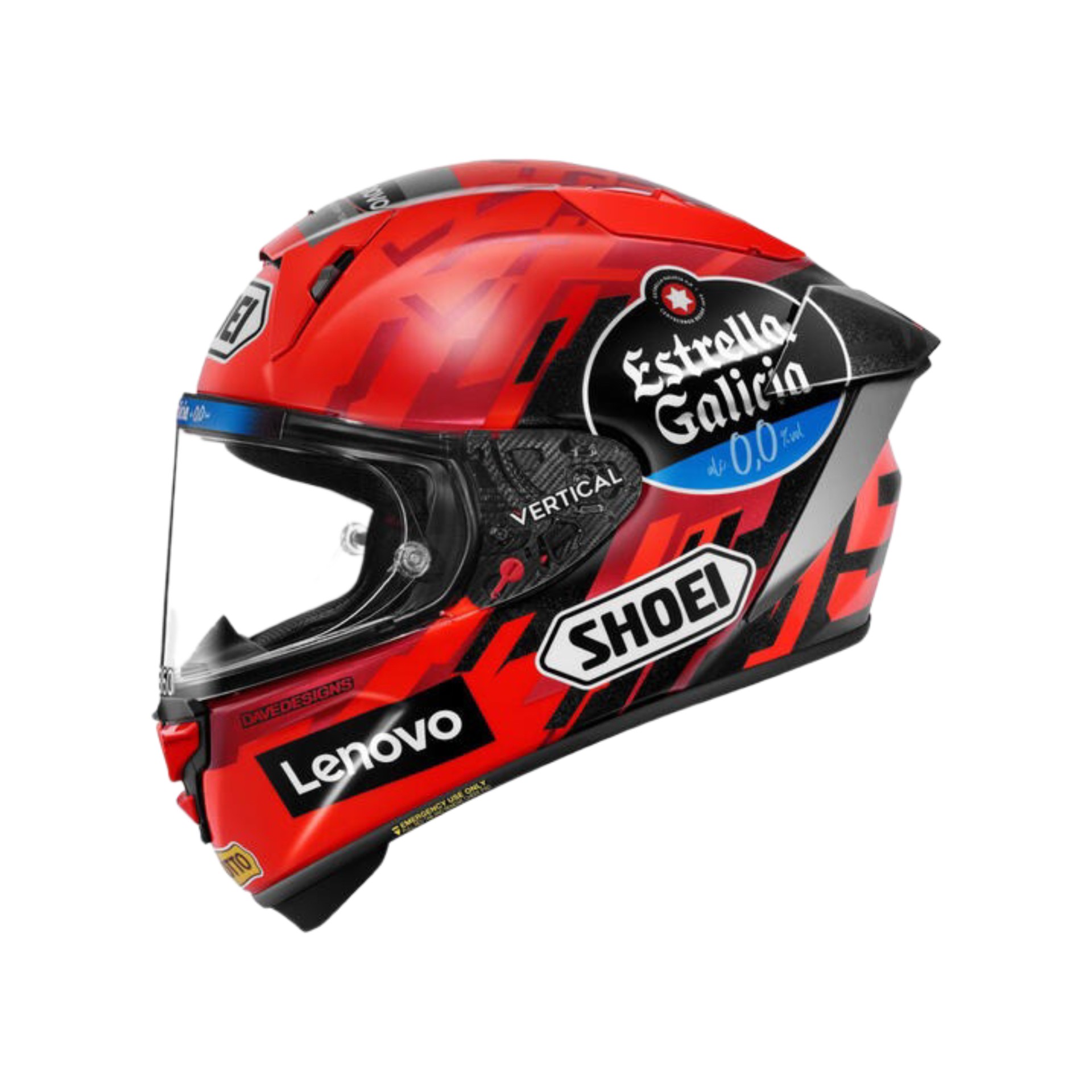 CASCO SHOEI X-15 MARQUEZ 9 INTEGRAL